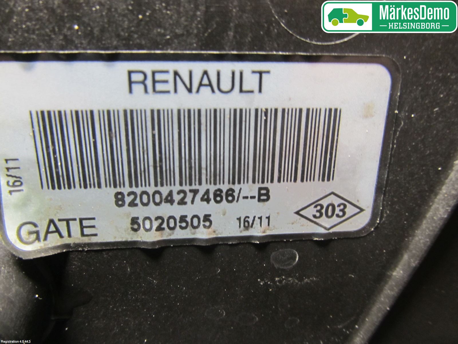 Renault KANGOO II 08-14 Kjølevifte Elektrisk