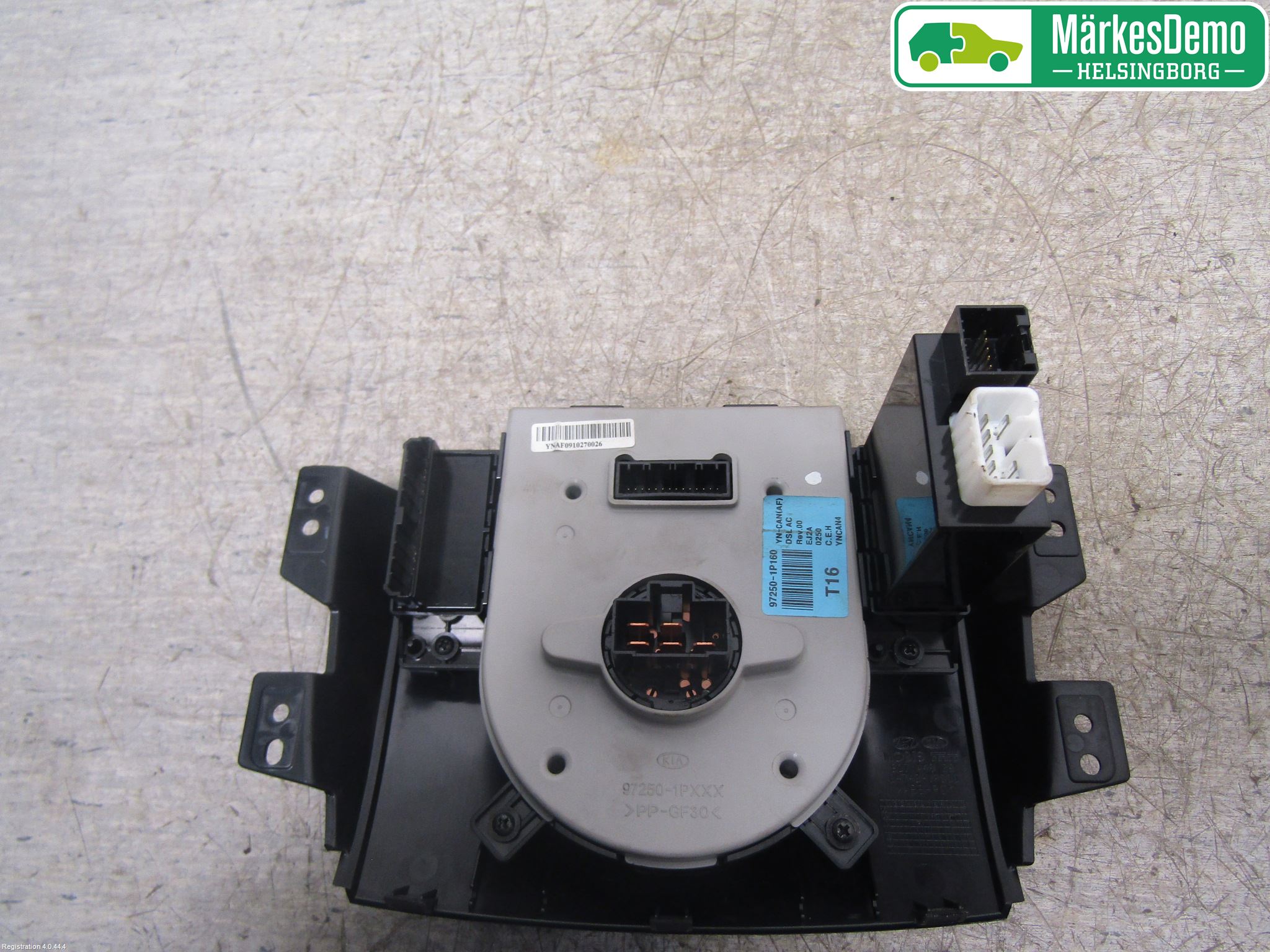 Kia VENGA 10-19 Varme Ac Betjening-Display