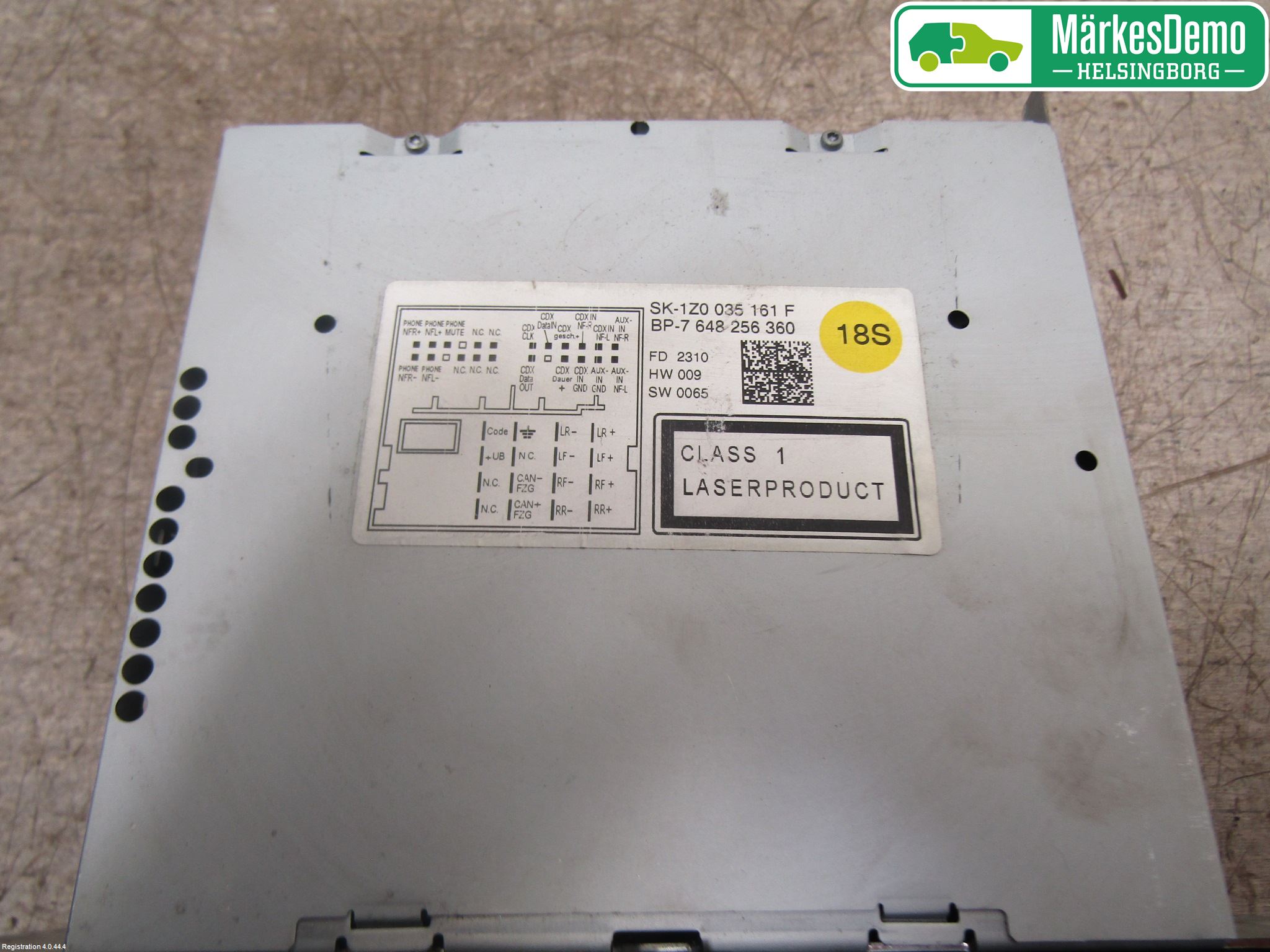 Skoda OCTAVIA (1Z) 05-13 Stereo Radio Med Cd