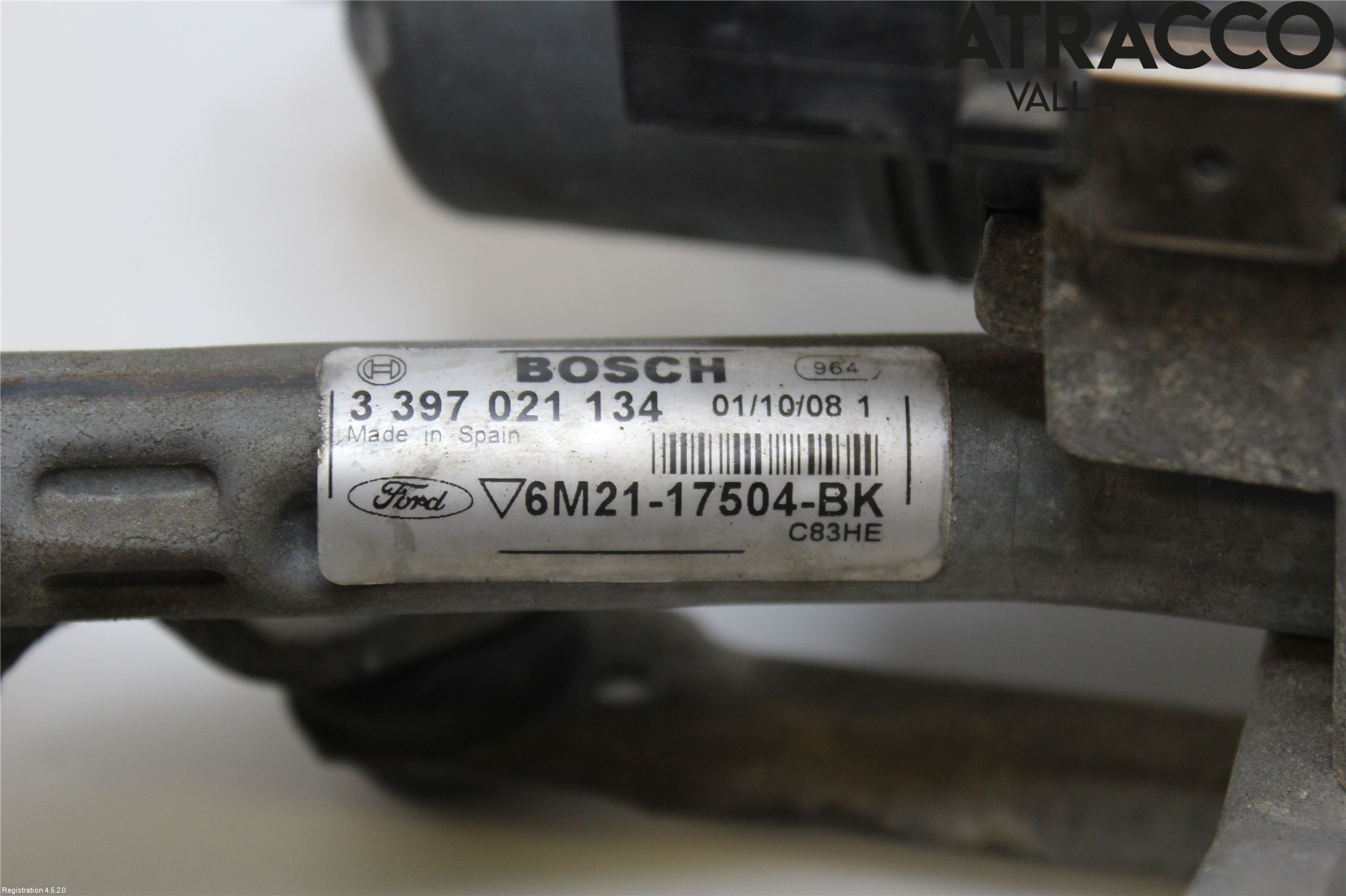 Ford S-MAX 06-15 Viskermotor Frontrute
