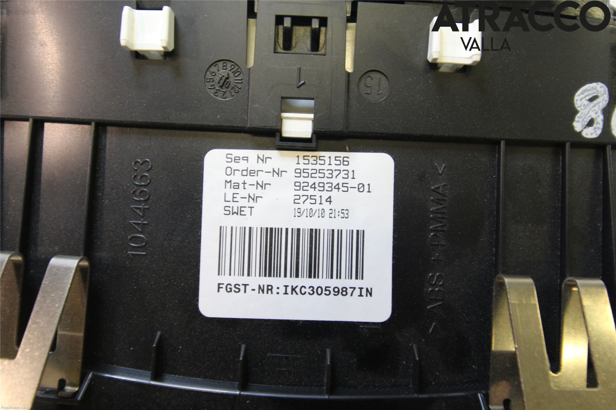 BMW 5 F10/F11/F18 09-17 Instr Kombinert