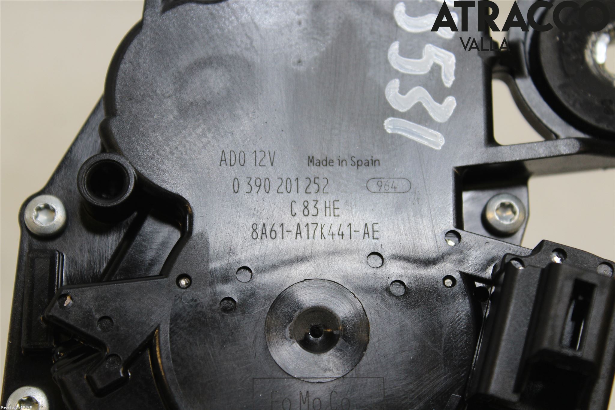 Ford FIESTA 13-17 Viskermotor Bakluke