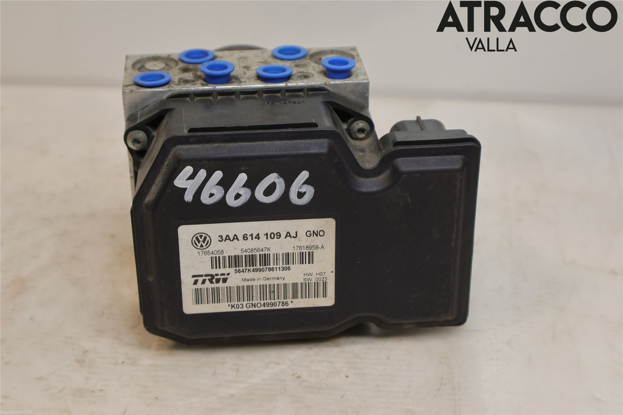 Volkswagen VW PASSAT 11-14 Abs Hydraulikkaggregat