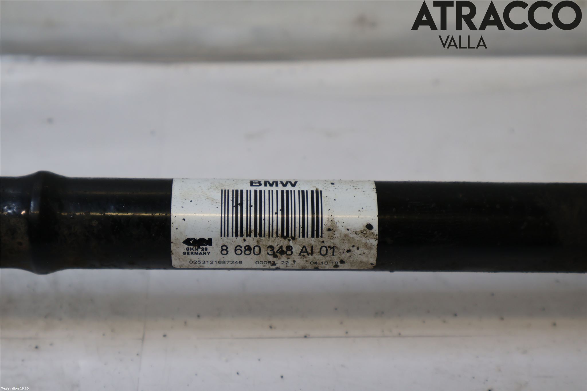 BMW 3 F30/F31/F80 12-19 Drivaksel Bak Kompl Høyre