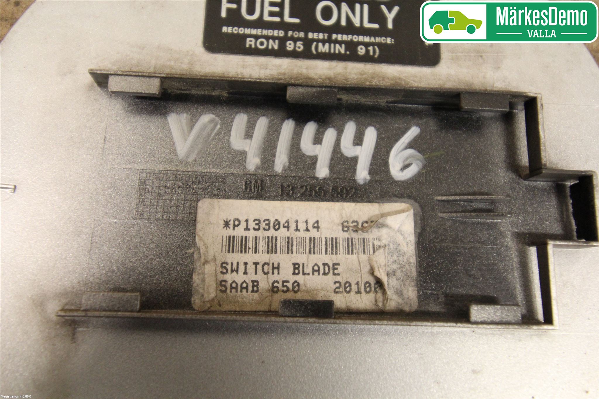 Saab 9-5 10-12 Drivstoff Tankluke