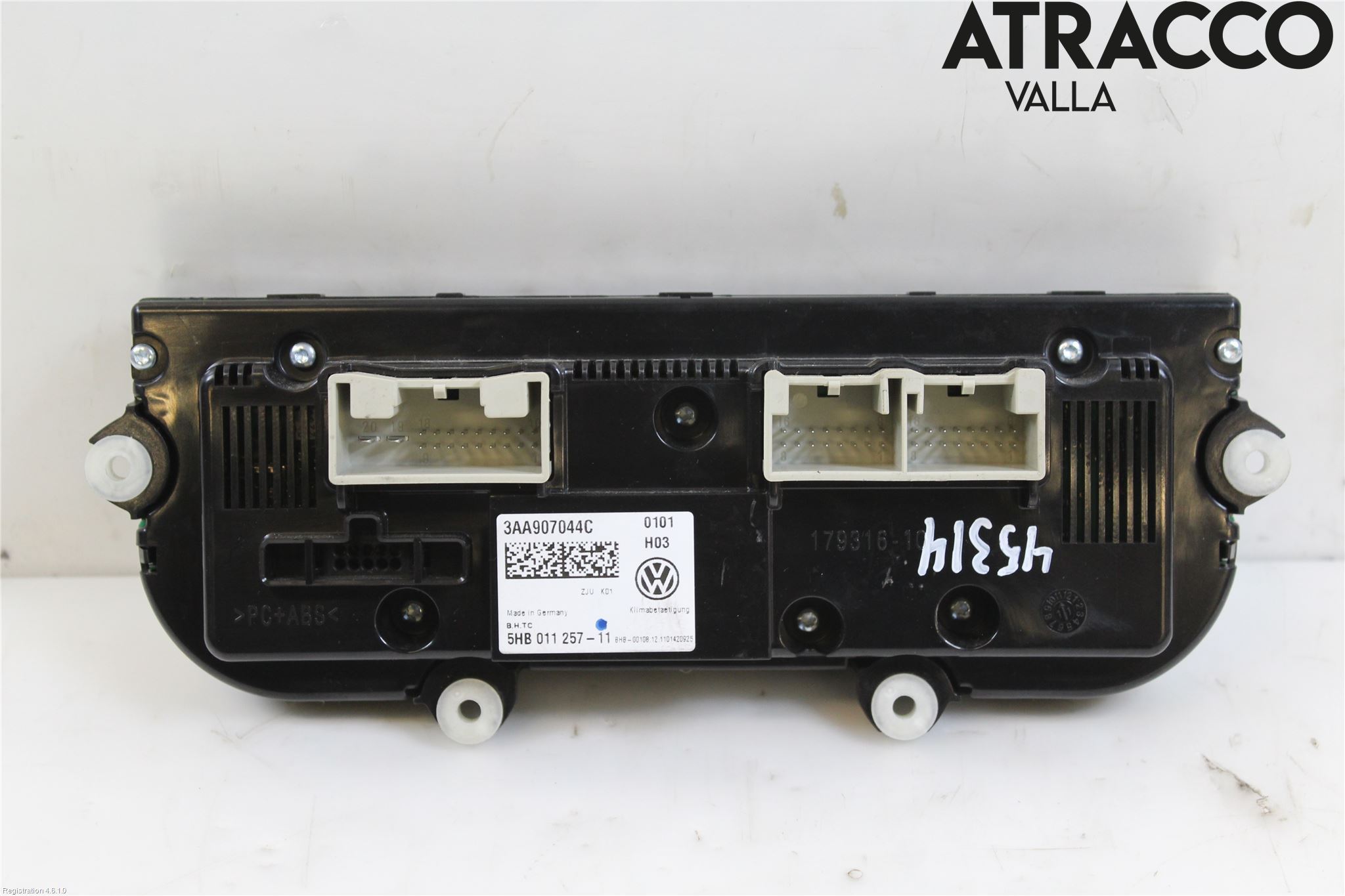 Volkswagen VW PASSAT 11-14 Varme Ac Betjening-Display
