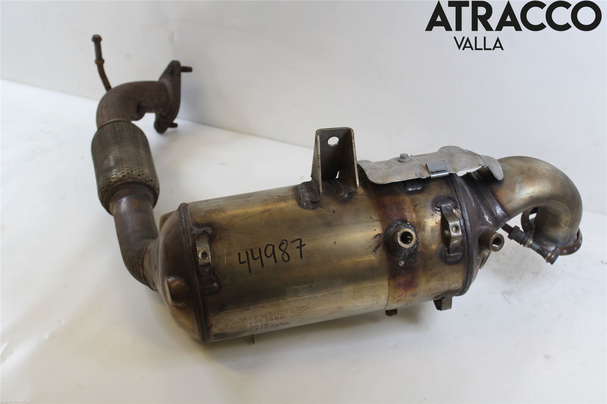 Ford FIESTA 09-12 Eksos Partikketfilter