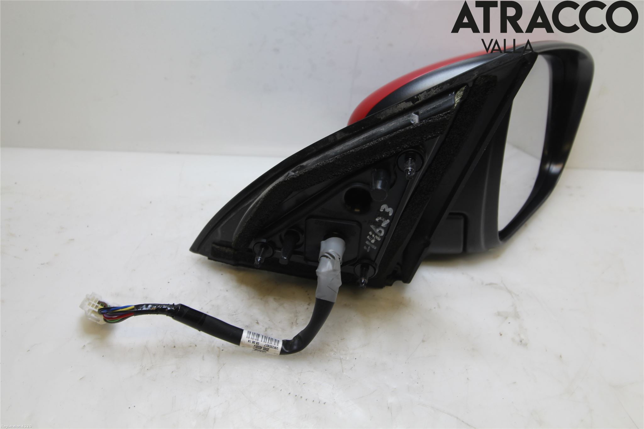 Nissan QASHQAI 14-17 Speil H M-El Justering
