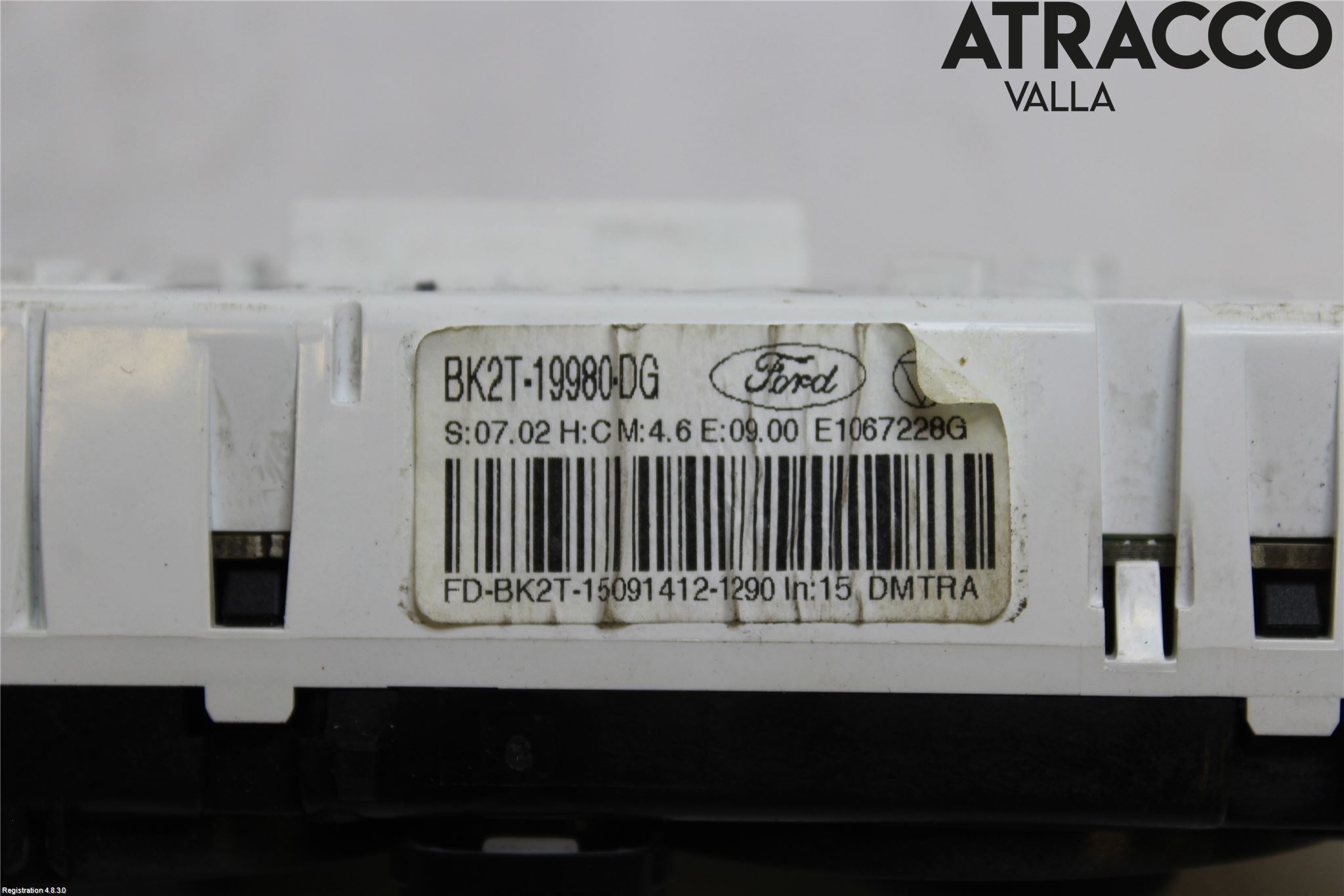 Ford TRANSIT SKÅP/BUSS 14-22 Varme Ac Betjening-Display
