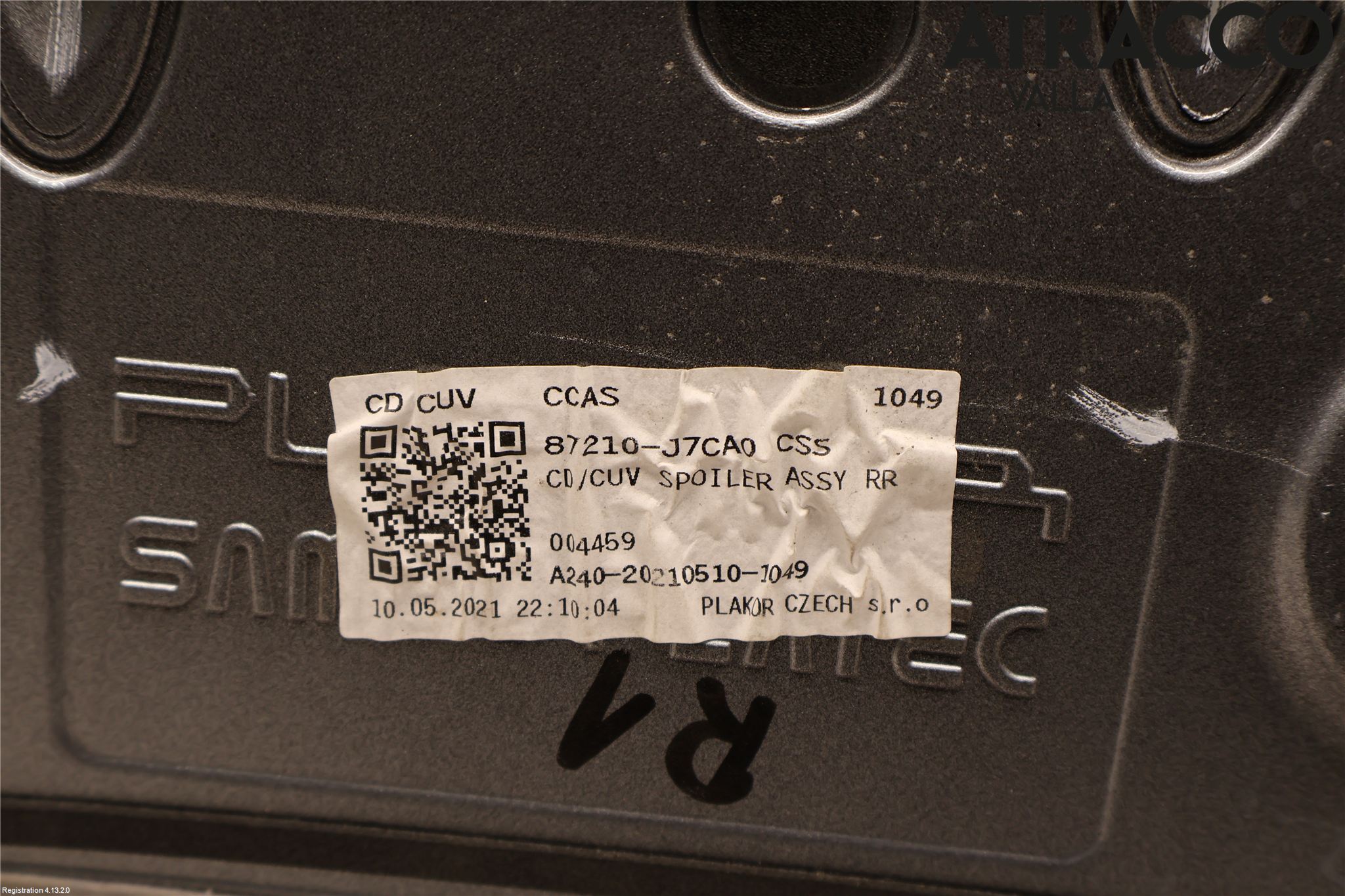Kia XCEED 19- Spoiler Bakluke