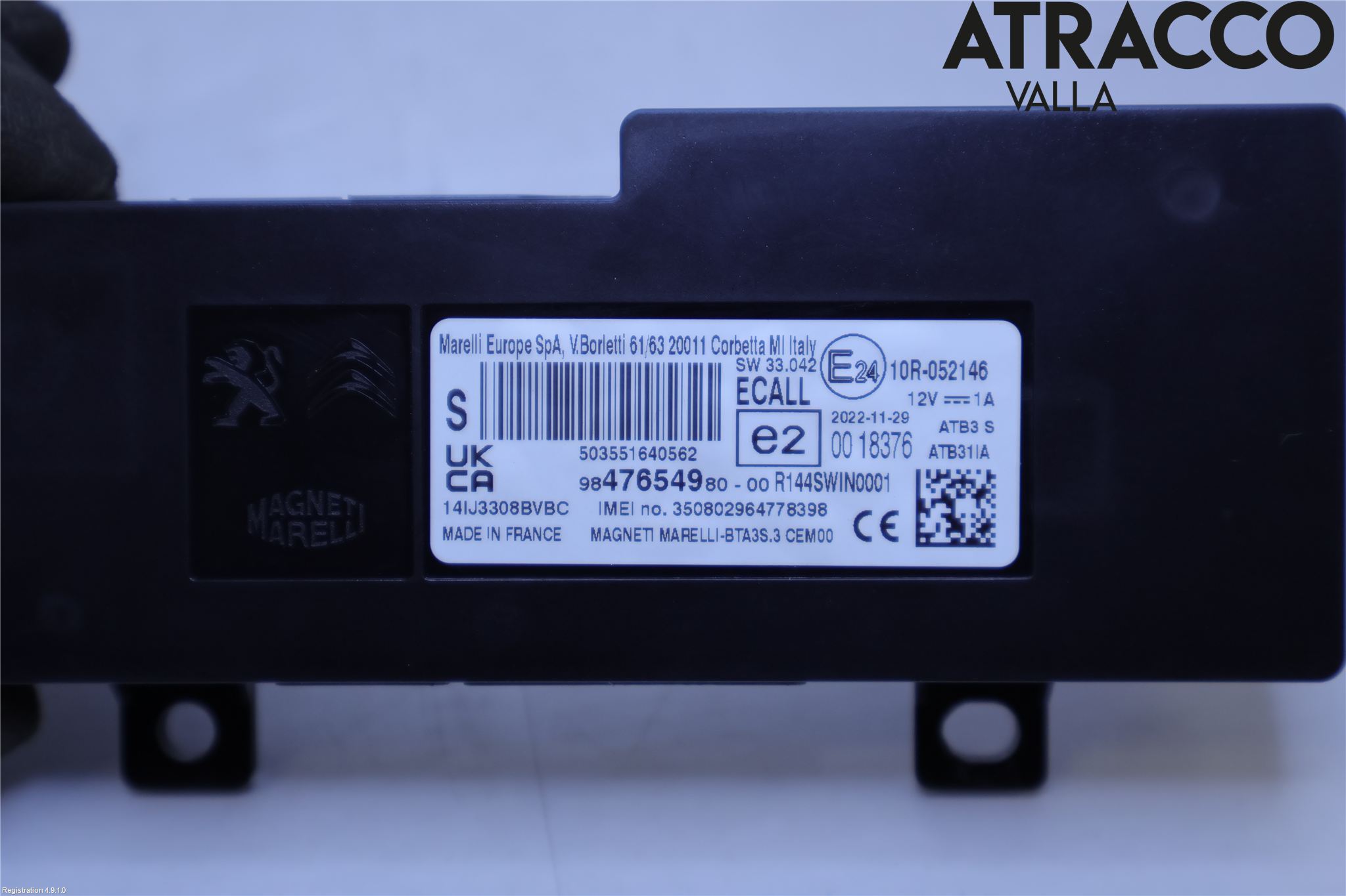 Citroen C4/E-C4 C4X/E-C4X III 21- Stereo Radio Øvrig