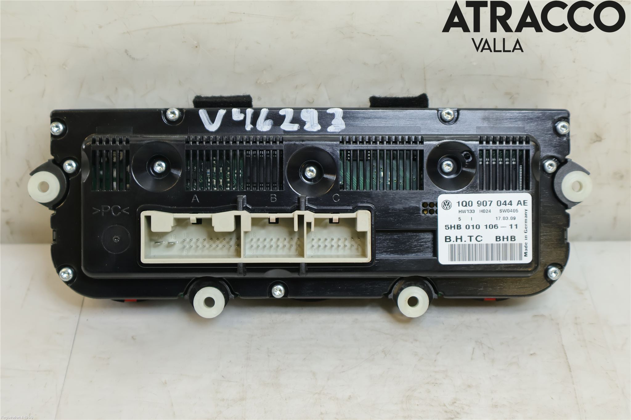 Volkswagen VW EOS  06-10 Varme Ac Betjening-Display