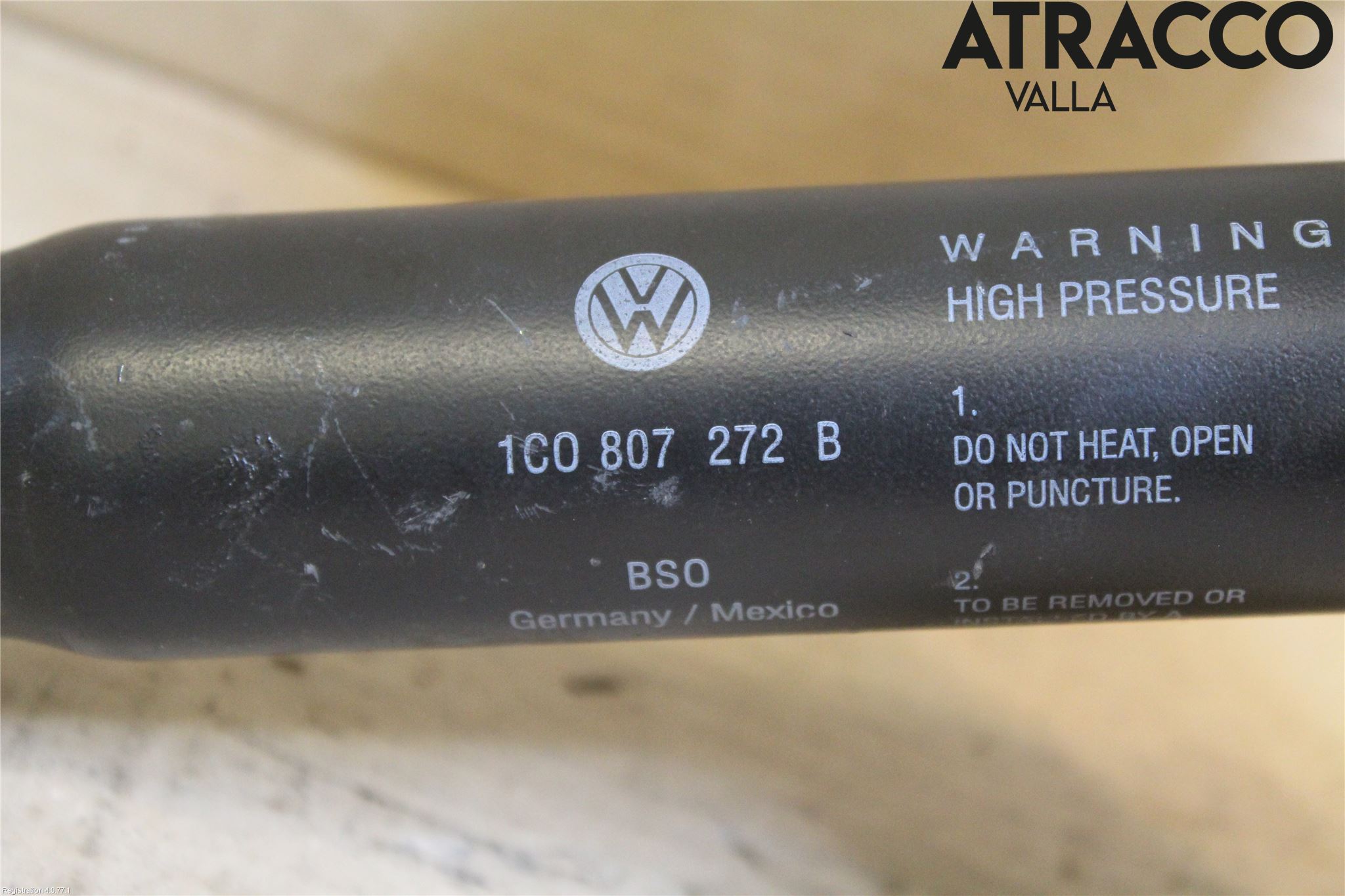 Volkswagen VW BEETLE 98-10 Støtfanger Foran Demper