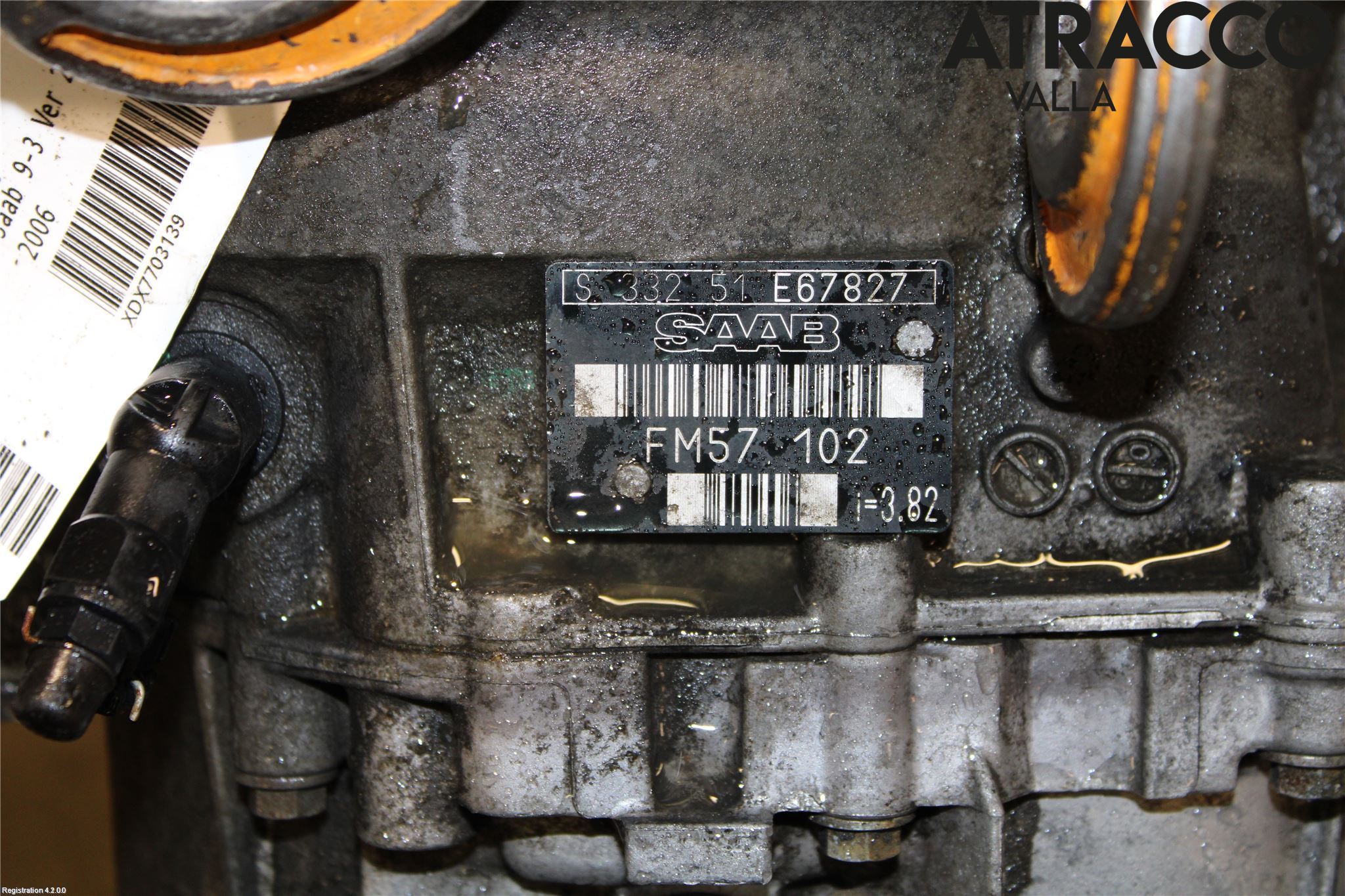 Saab 9-3 VER 2 Gearkasse 5 Trinn
