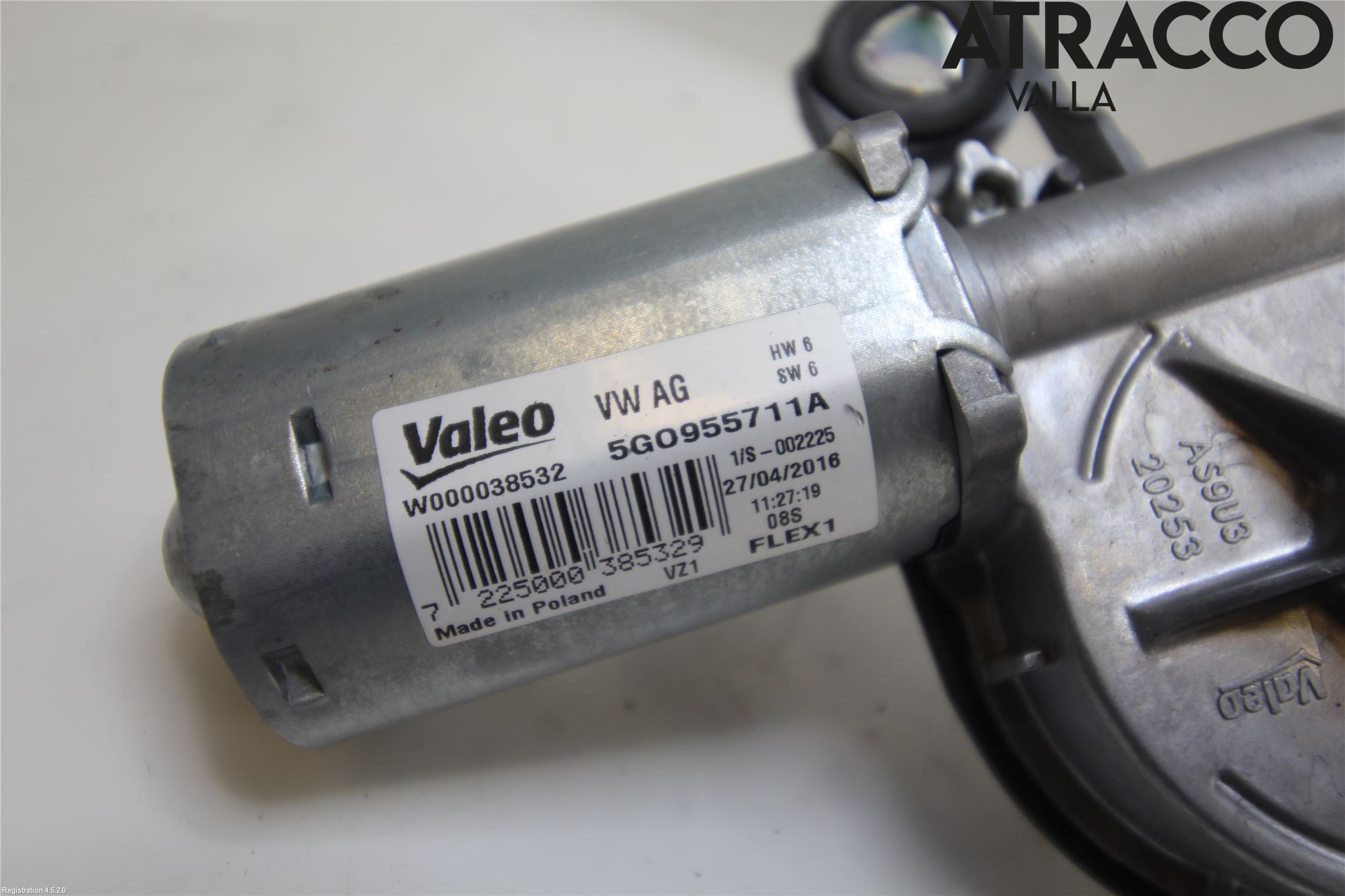 Volkswagen VW GOLF / E-GOLF VII 13-20 Viskermotor Bakluke