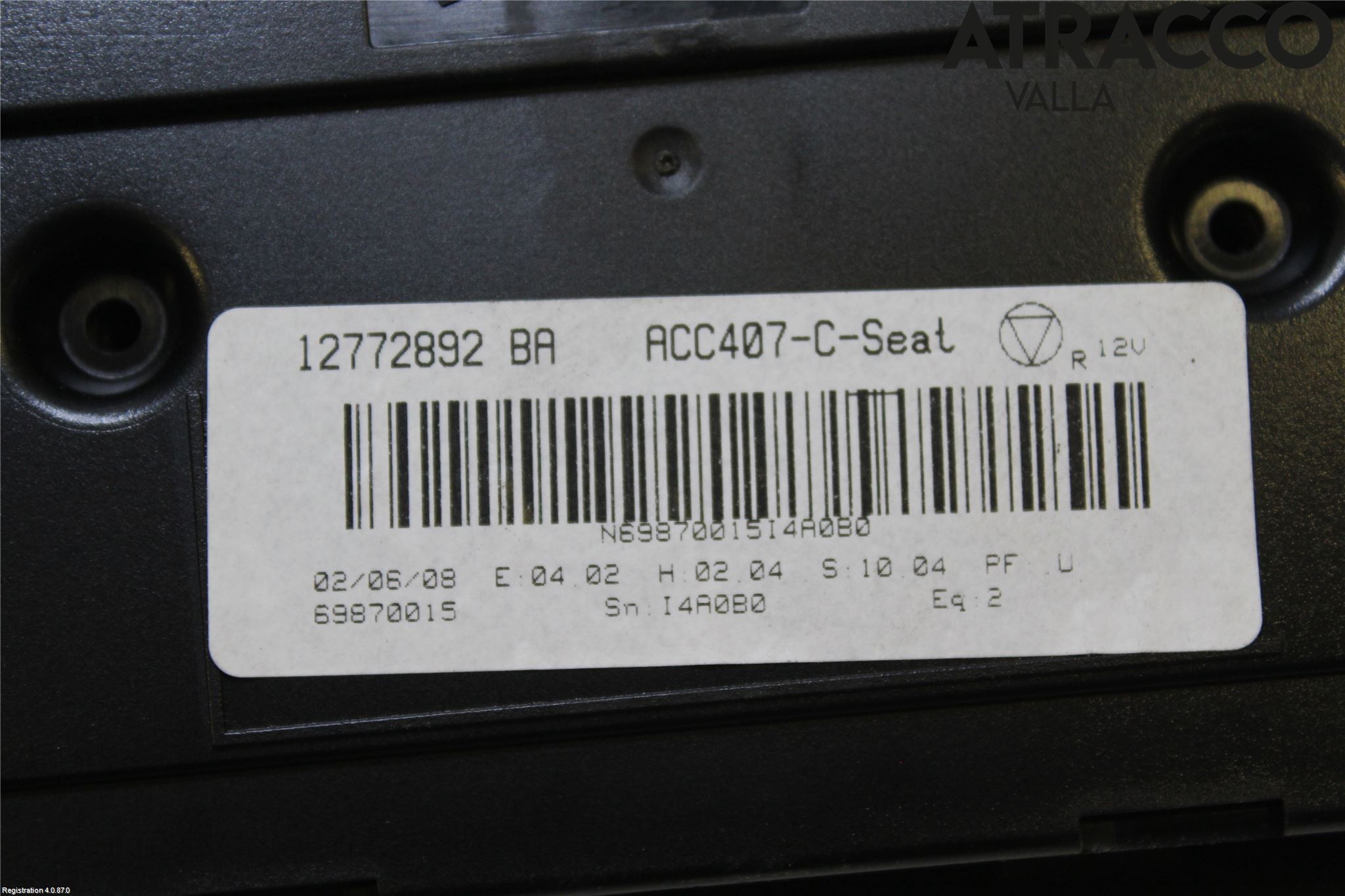 Saab 9-3 VER2/VER3 08-15 Varme Ac Betjening-Display