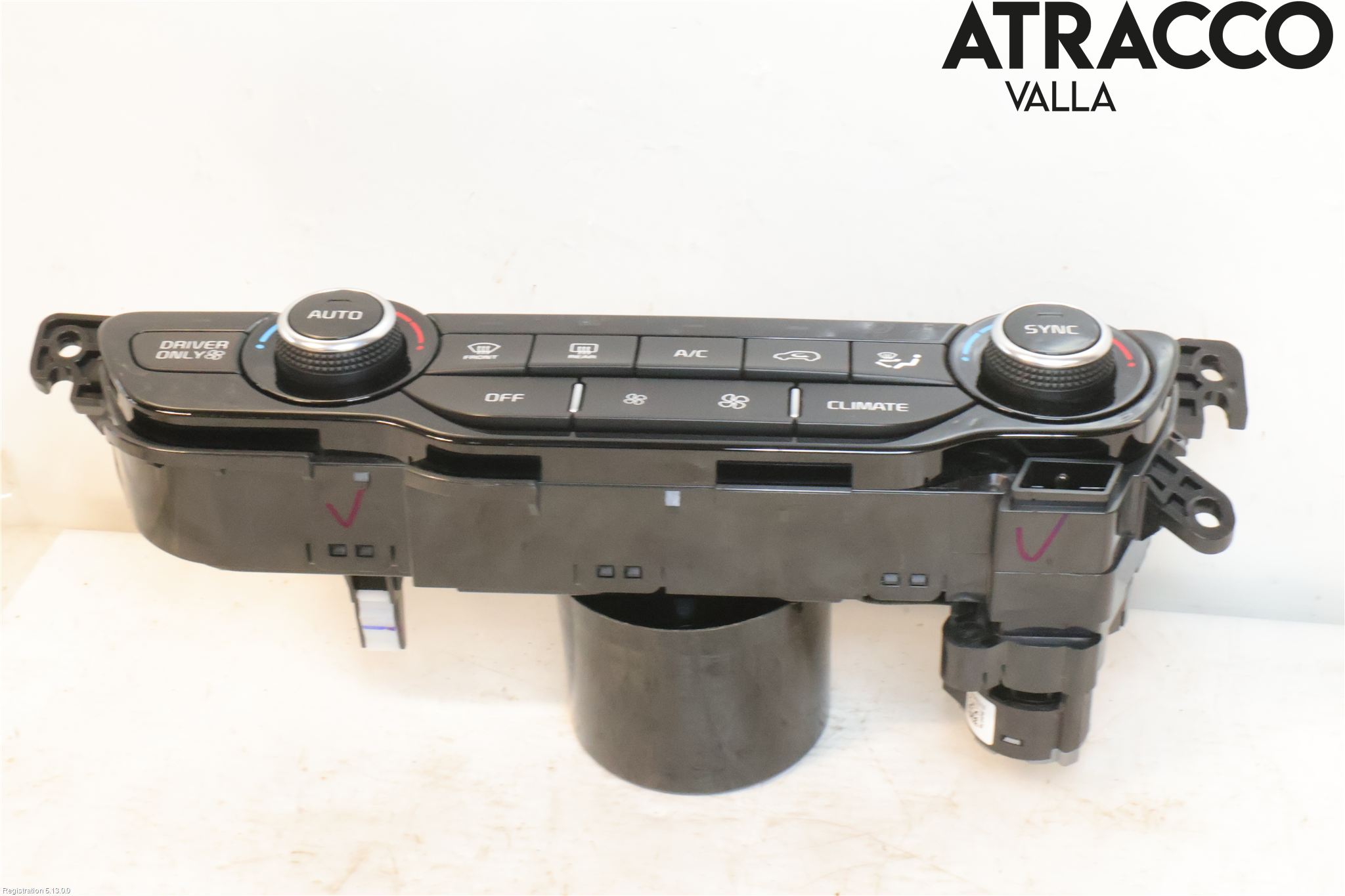 Kia NIRO (DE) 17-22 Varme Ac Betjening-Display