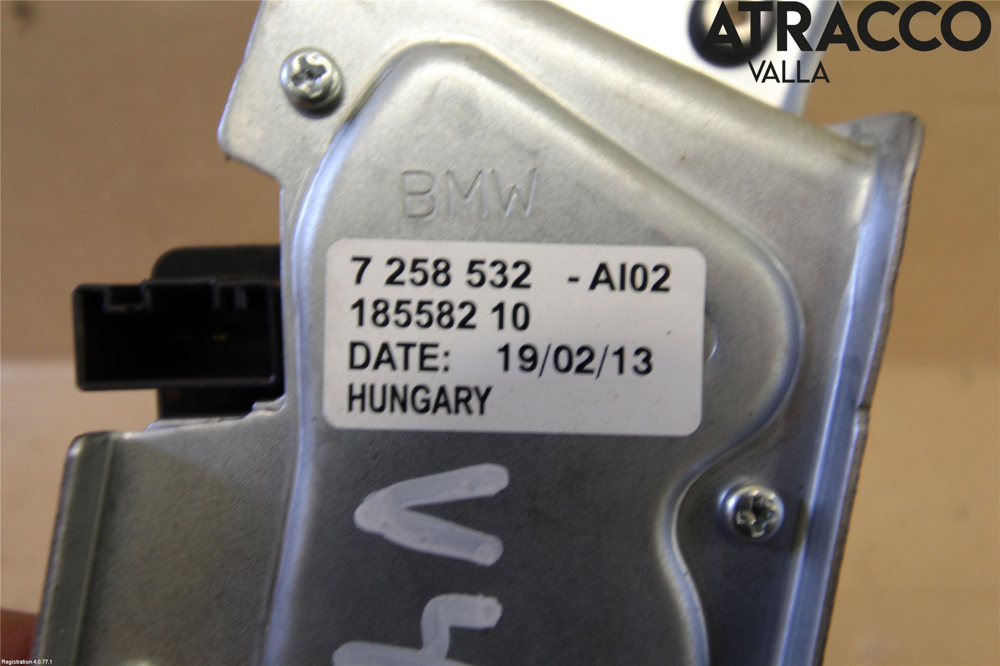 BMW 1 F20/F21 11-19 Viskermotor Bakluke