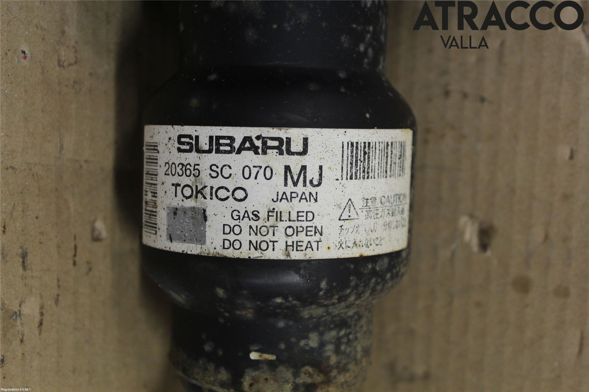 Subaru FORESTER SH  08-13 Fjærbein Bak