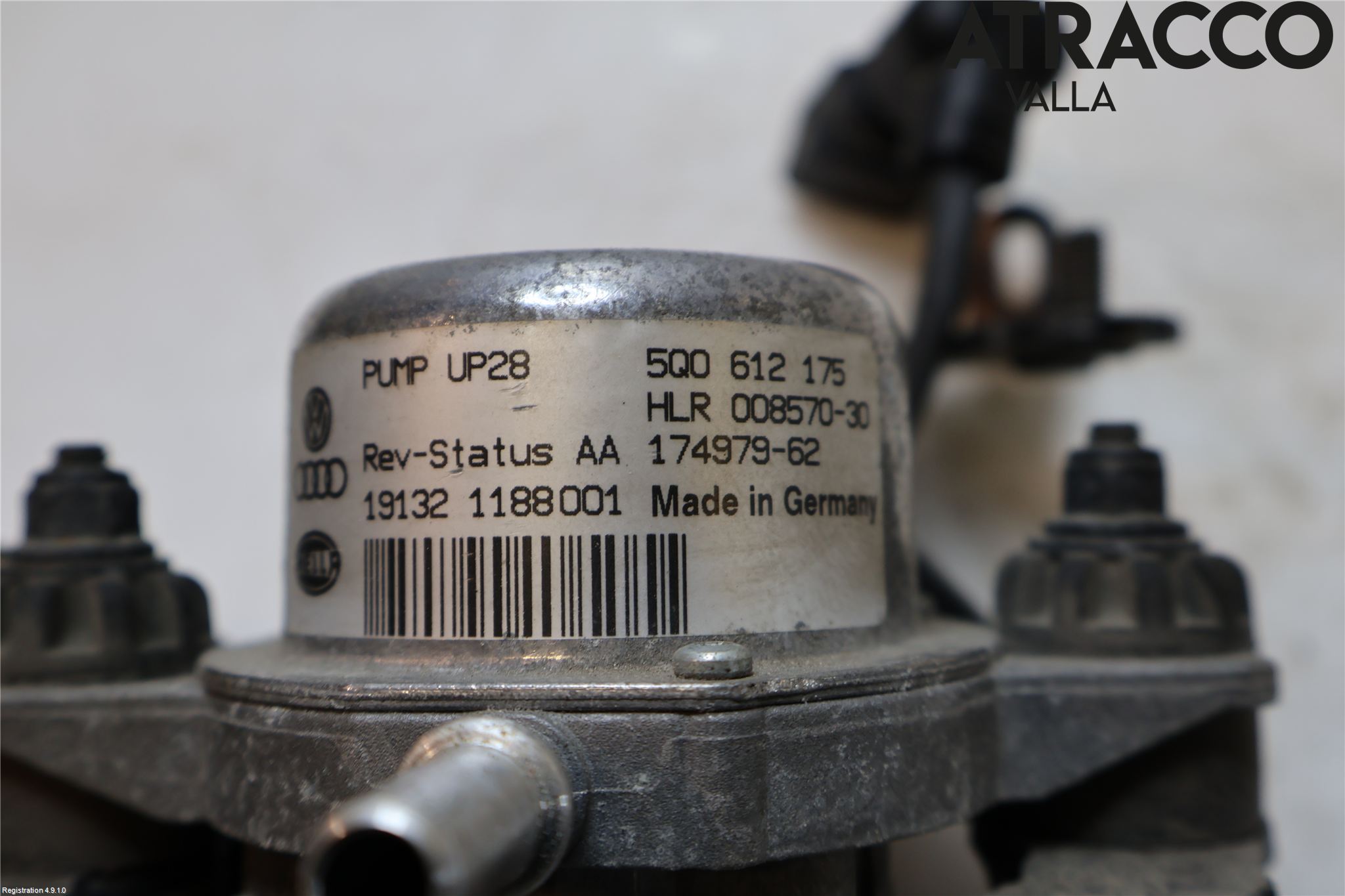 Audi A3/S3 8V 13-20 Vacuumpumpe