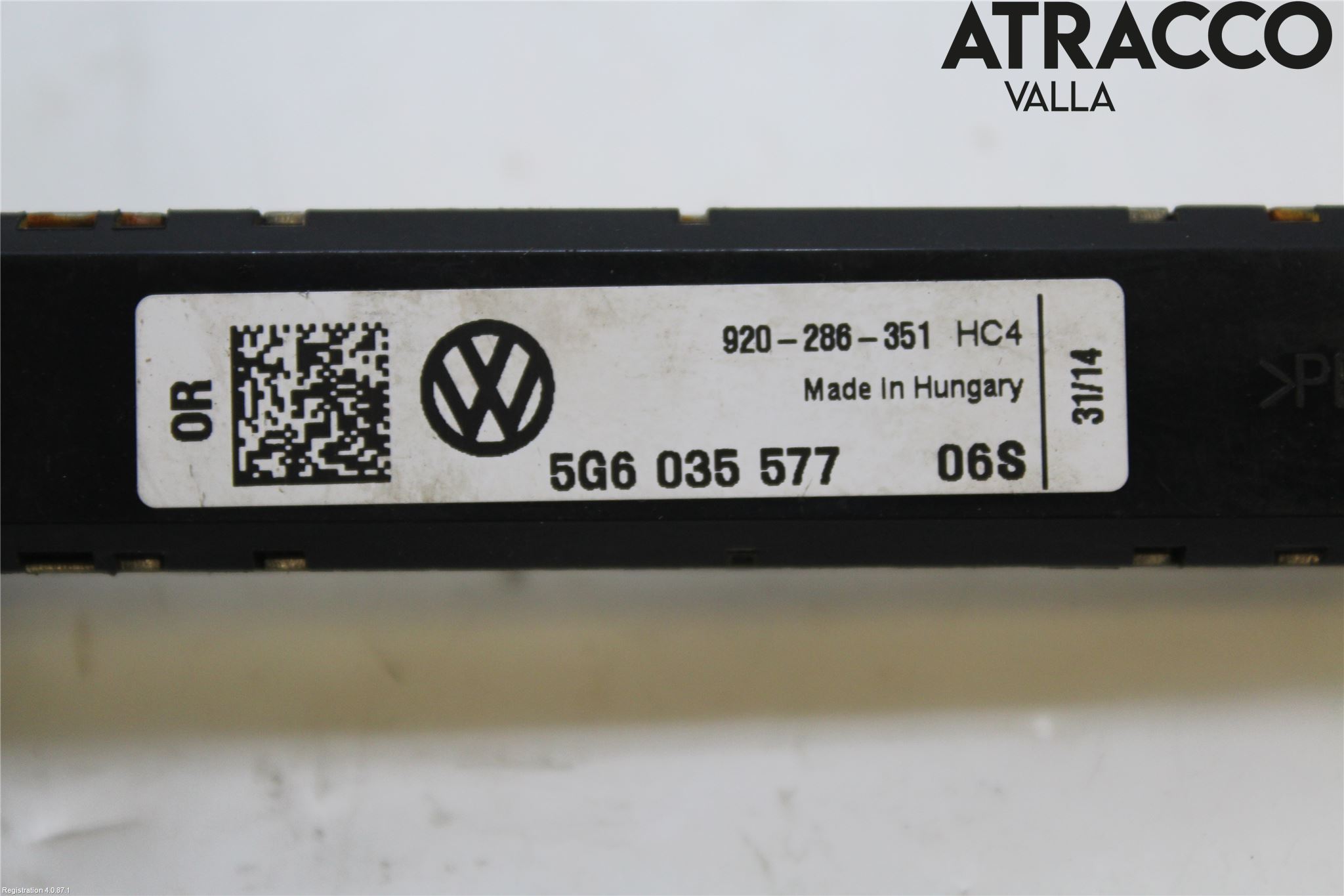 Volkswagen VW GOLF / E-GOLF VII 13-20 Stereo Antenneforsterker