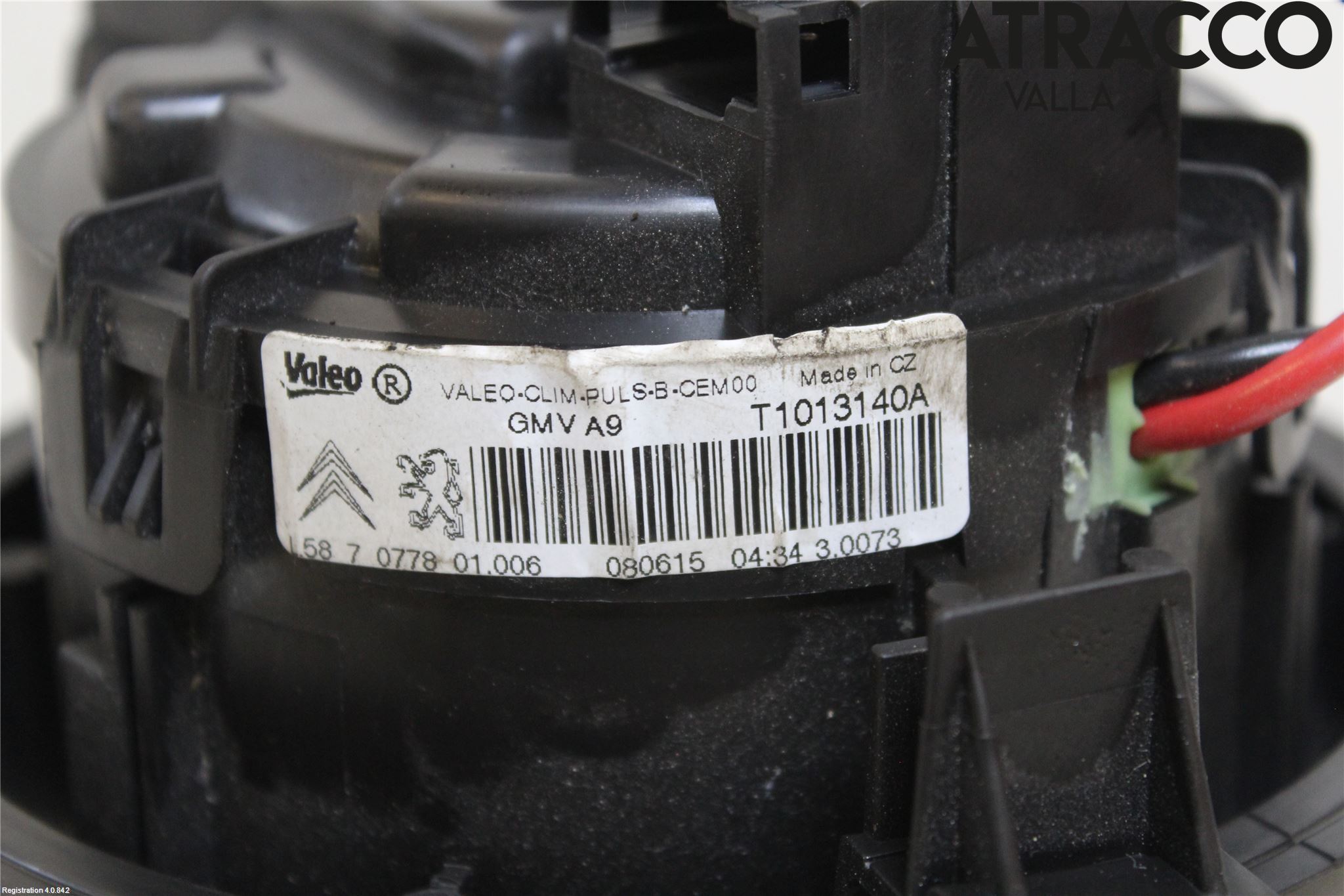 Peugeot 208 12-15 Varme Ac Varmeapparatvifte