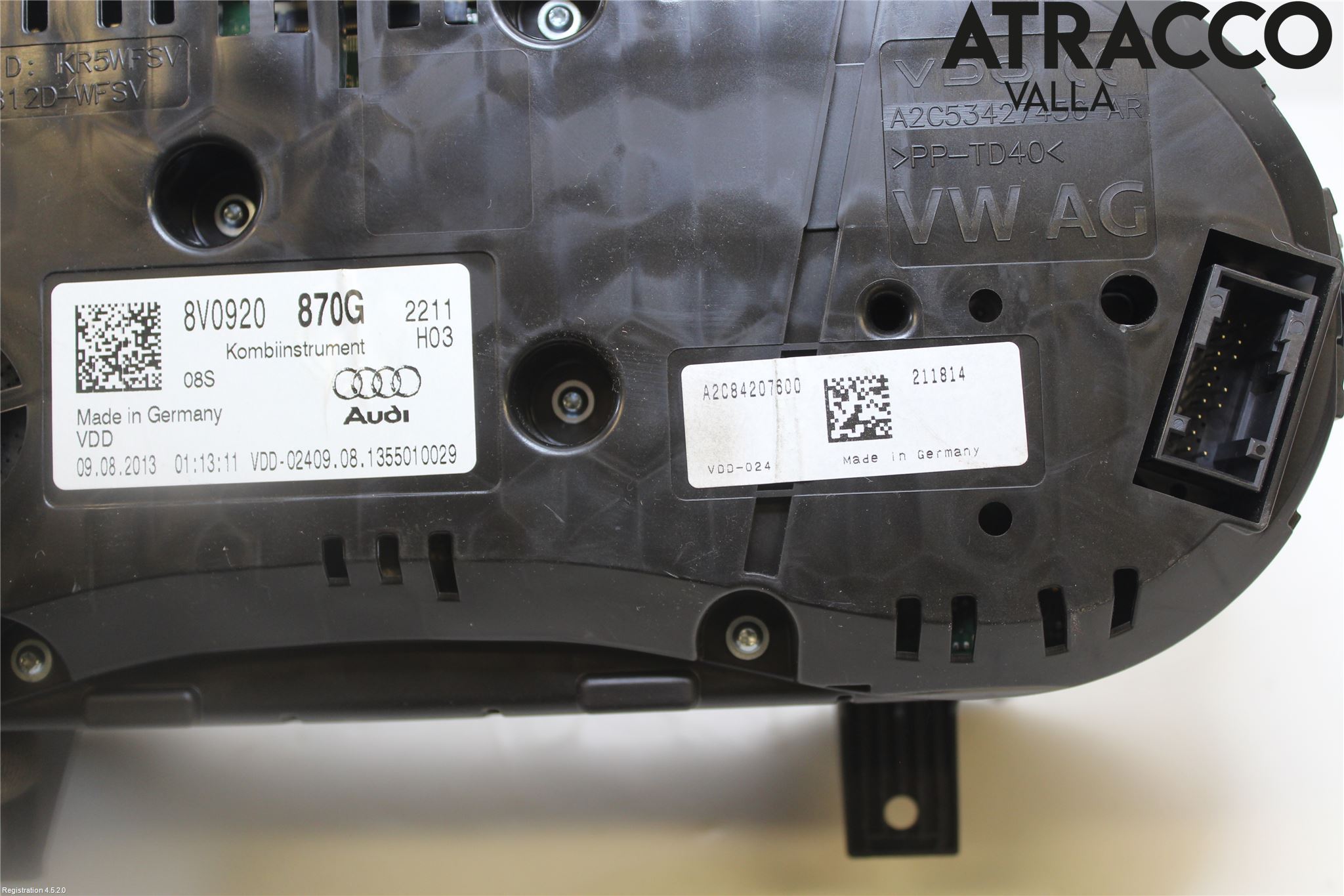 Audi A3/S3 05-13 Instr Kombinert