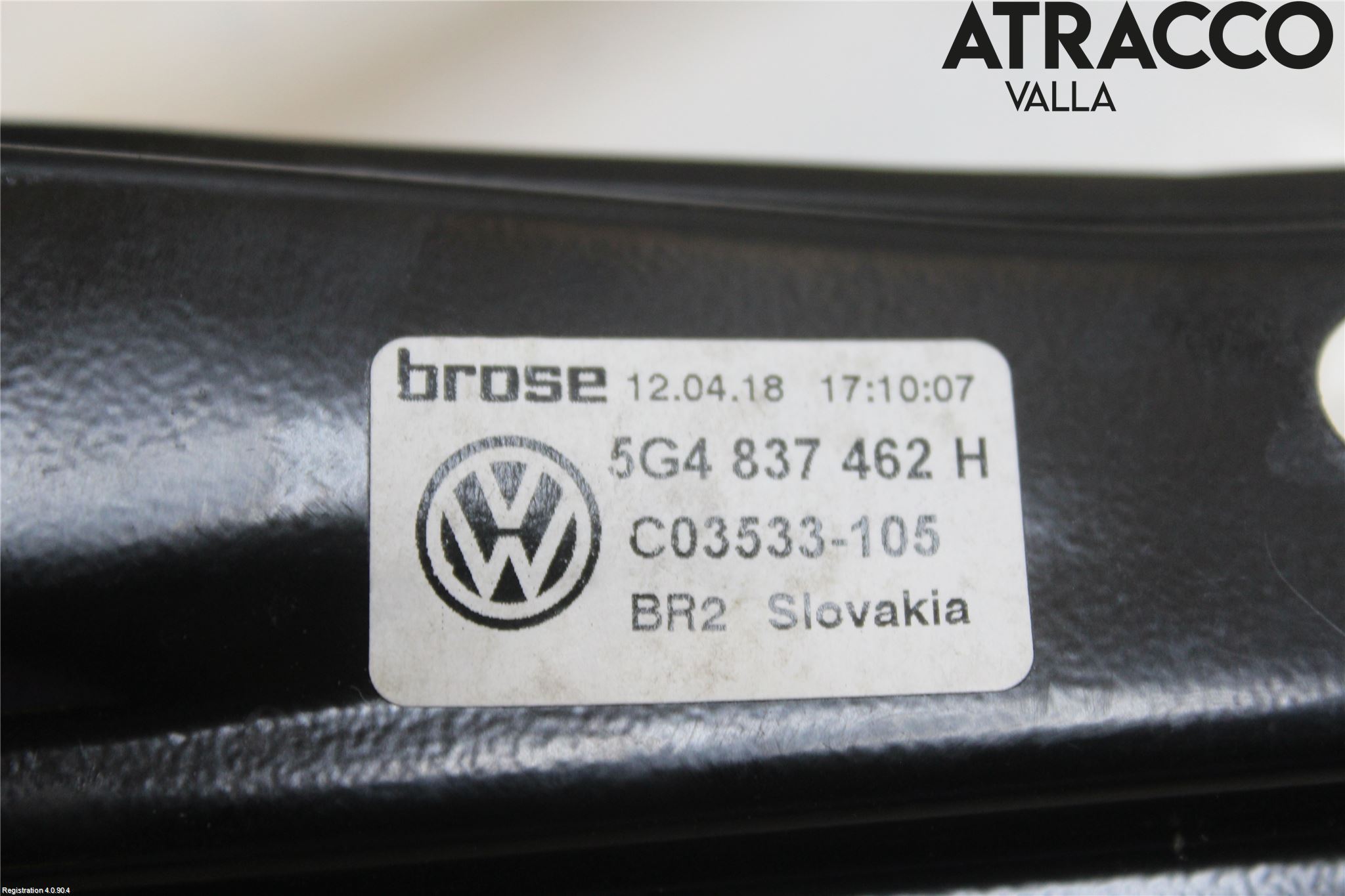 Volkswagen VW GOLF / E-GOLF VII 13-20 Vindusheis