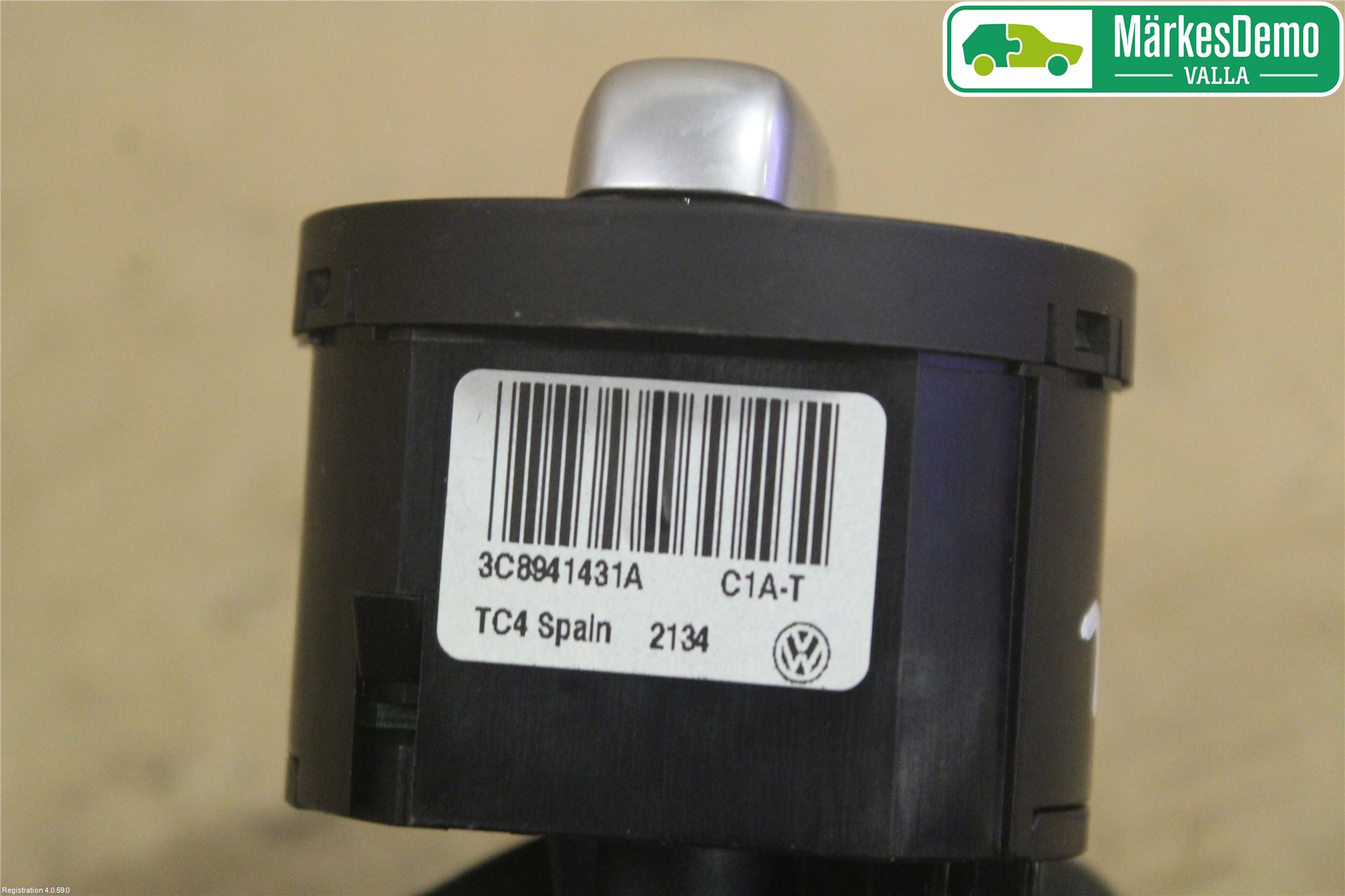 Volkswagen VW PASSAT 11-14 Bryter Hovedlys