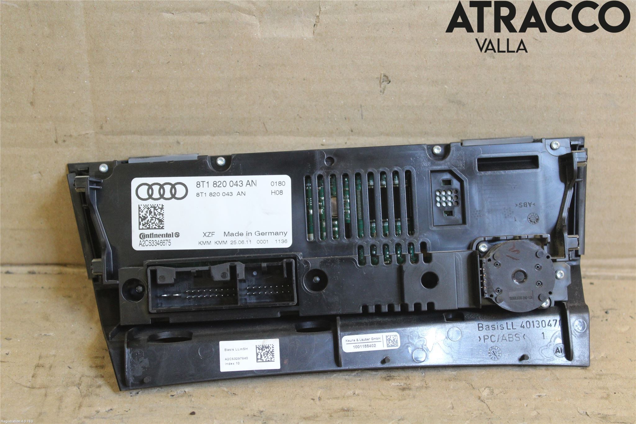 Audi A5 07-16 Varme Ac Betjening-Display