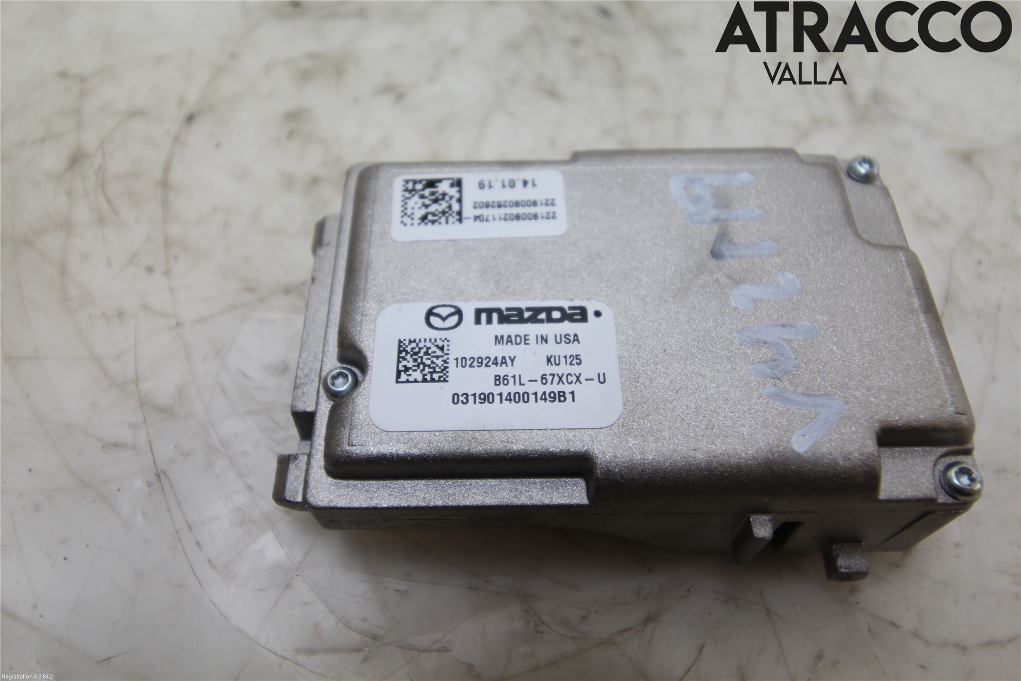 Mazda MX-5 IV (ND/ND2/ND3) MIATA 15- Sensor Kollisjonsbeskyttelse