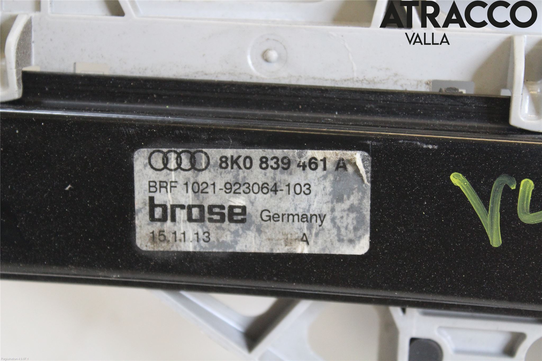 Audi A4 12-15 Vindusheis El Komp