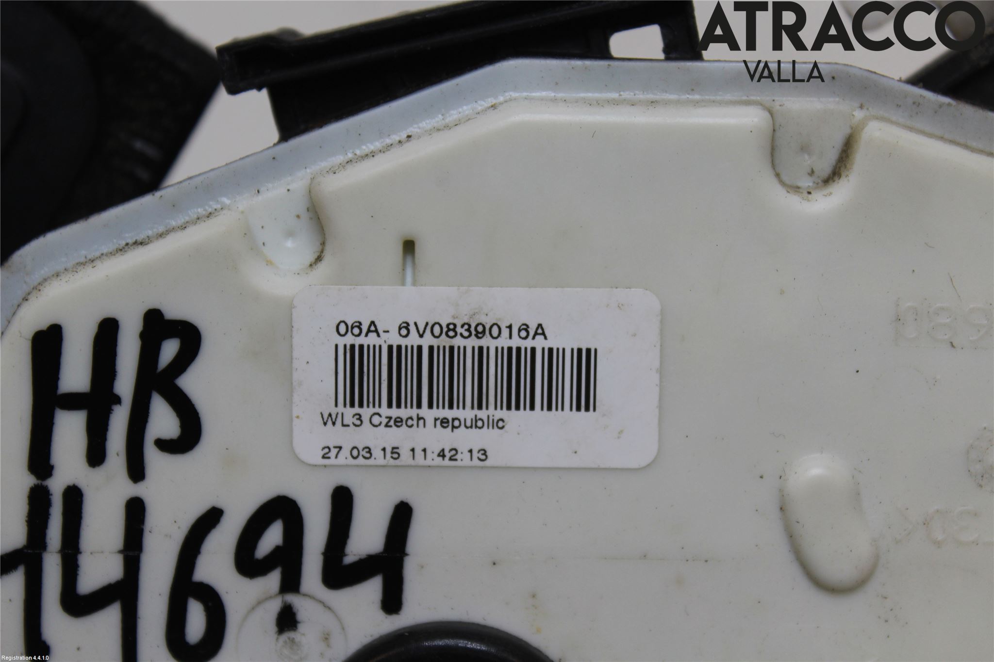 Skoda FABIA 15-21 Dørlås - Låsekasse