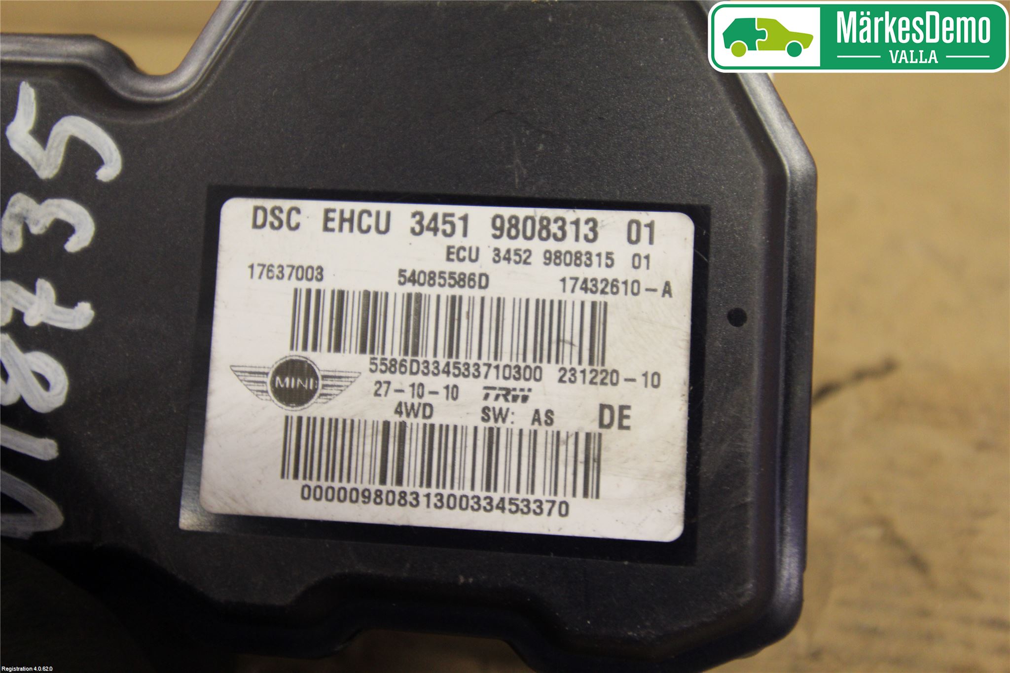 Mini COUNTRYMAN R60 11-16 Abs Hydraulikkaggregat