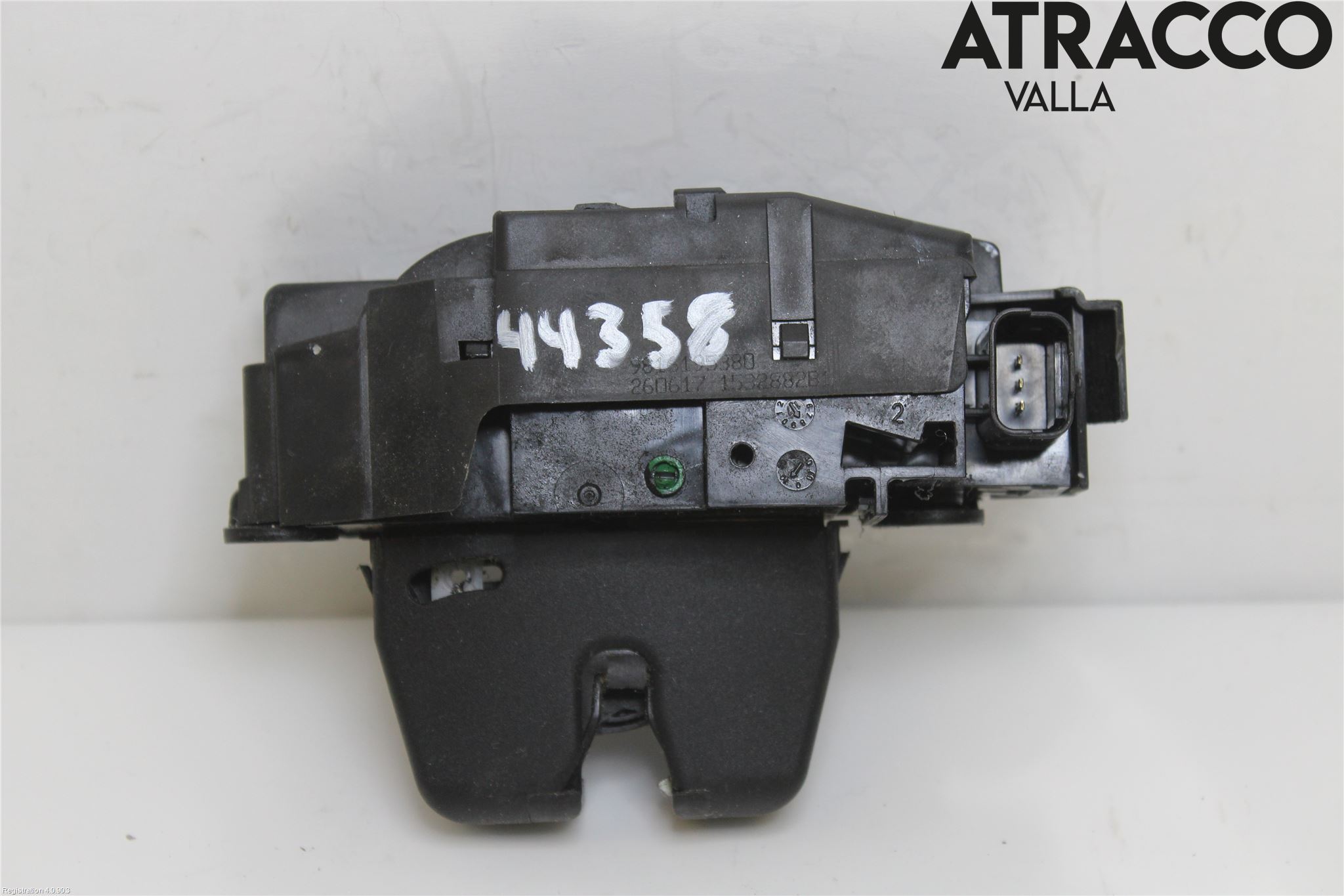Citroen C4 GRAND PICASSO 14-18 Bakluke-Lokk Låsekasse