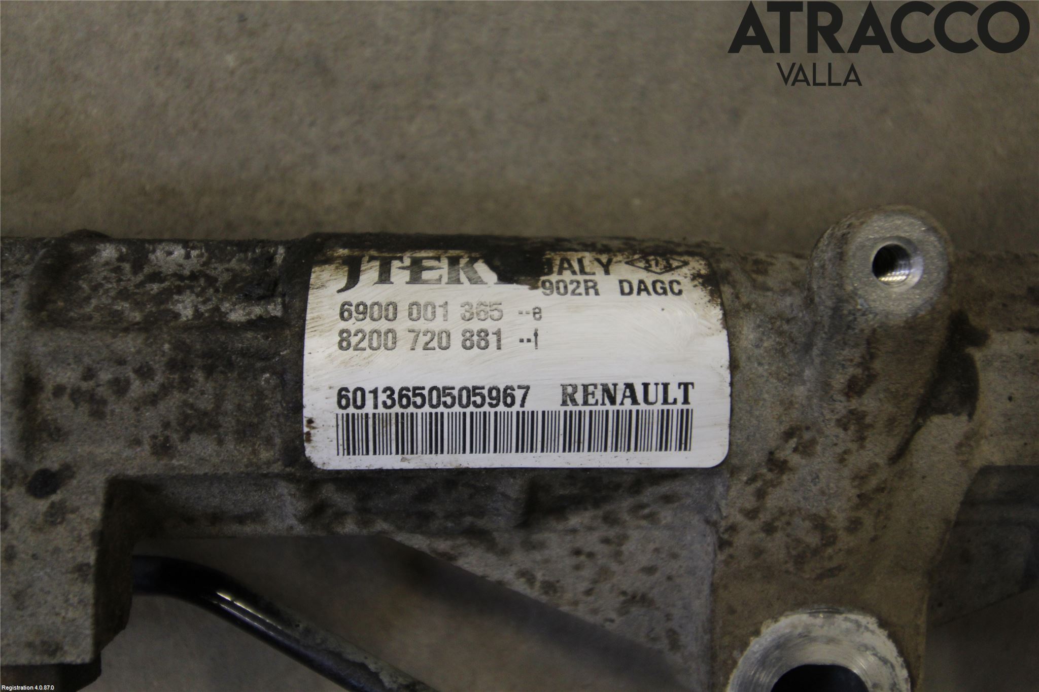 Dacia LOGAN PICK-UP Servo Snekke - Tannstang