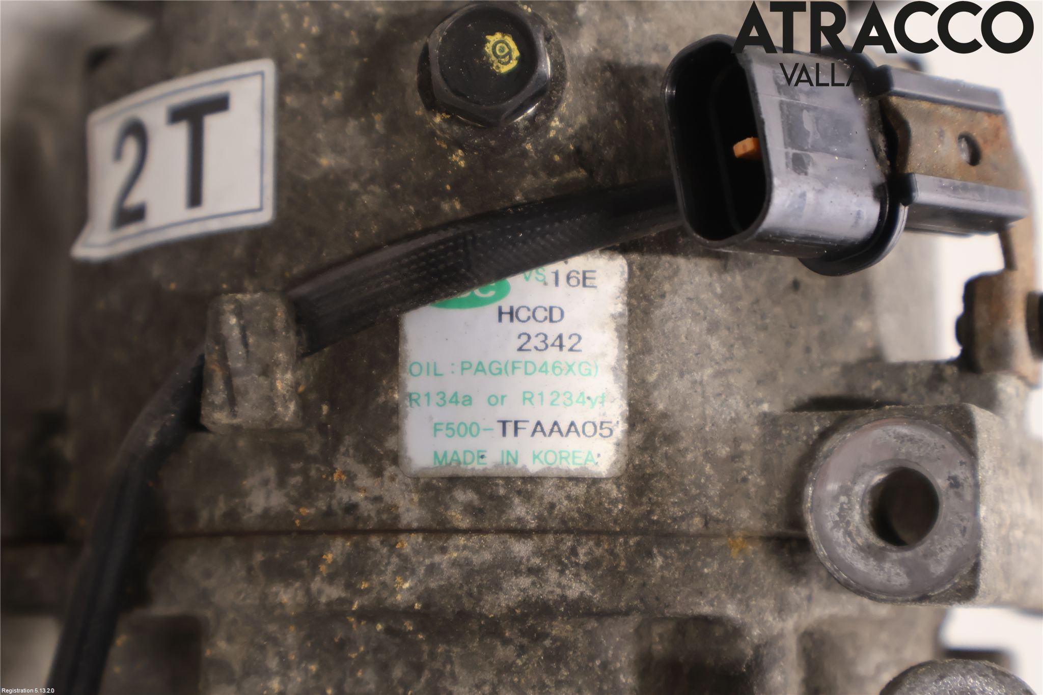 Kia OPTIMA 00-15 Varme Ac Kompressor