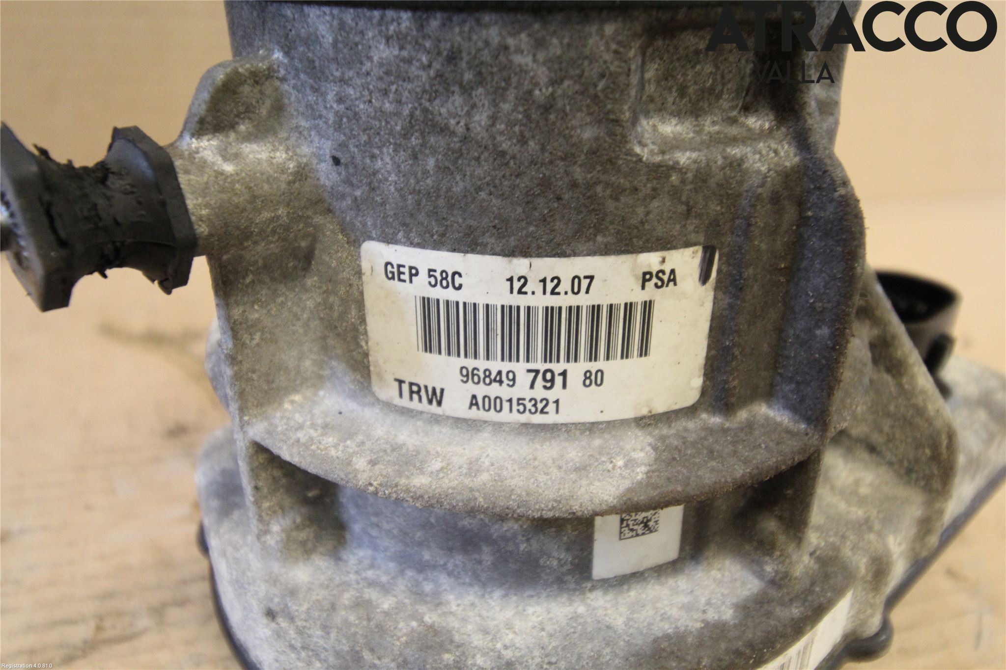 Peugeot 308 08-13 Servostyring Eletrisk Pumpe