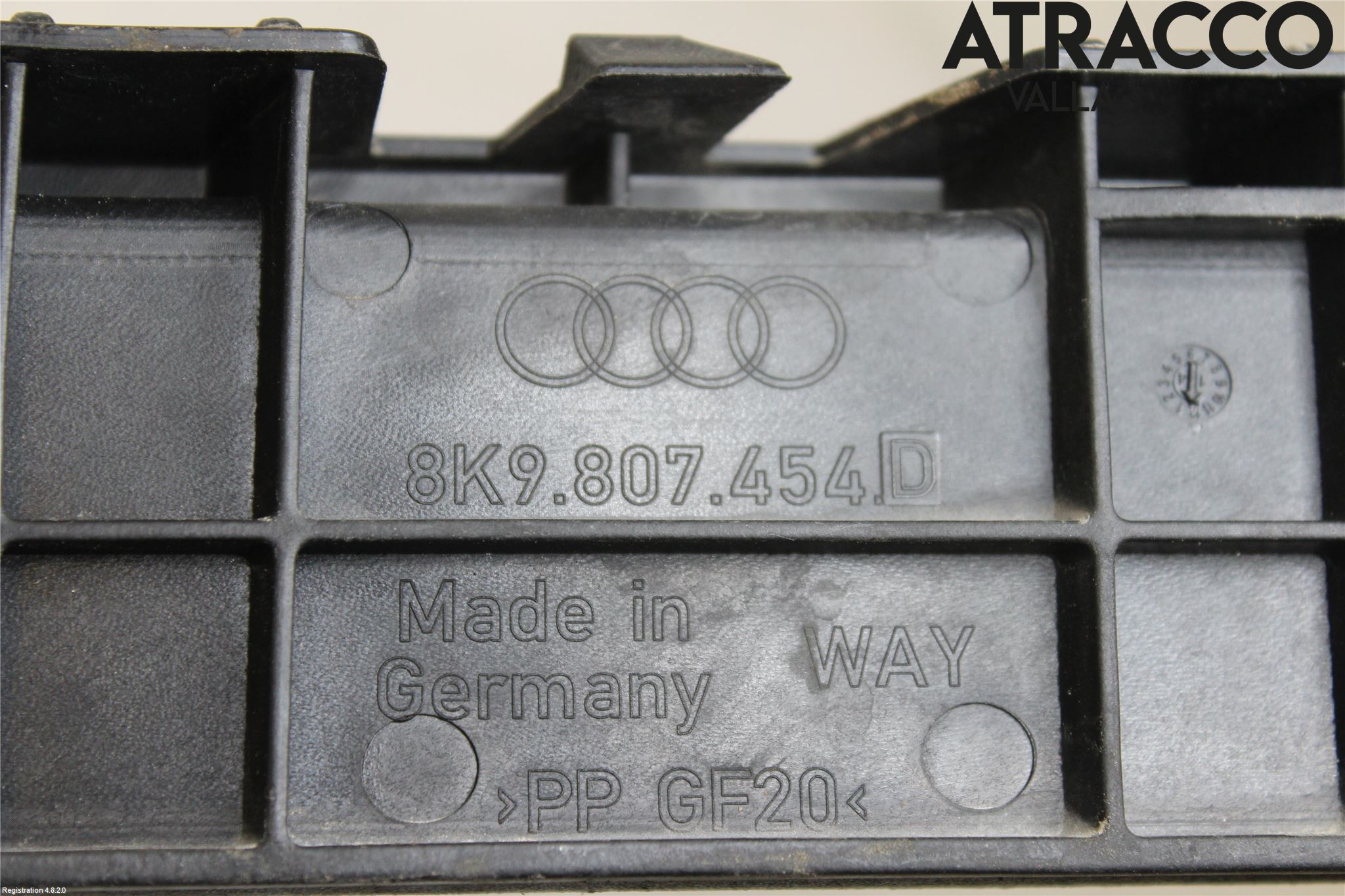 Audi A4 12-15 Støtfangerfeste Bak Høyre