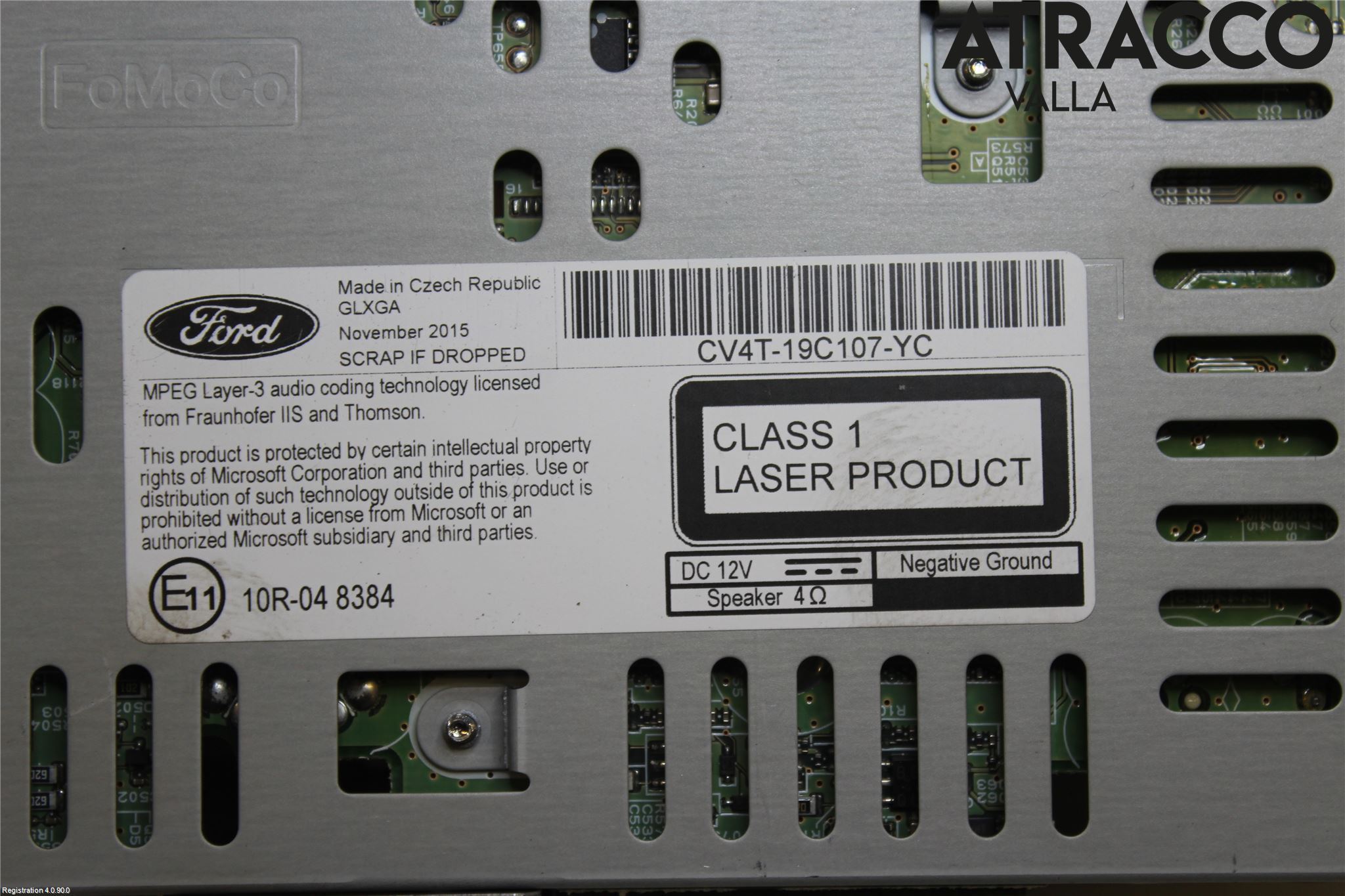 Ford KUGA 13-16 Stereo Radio Med Cd