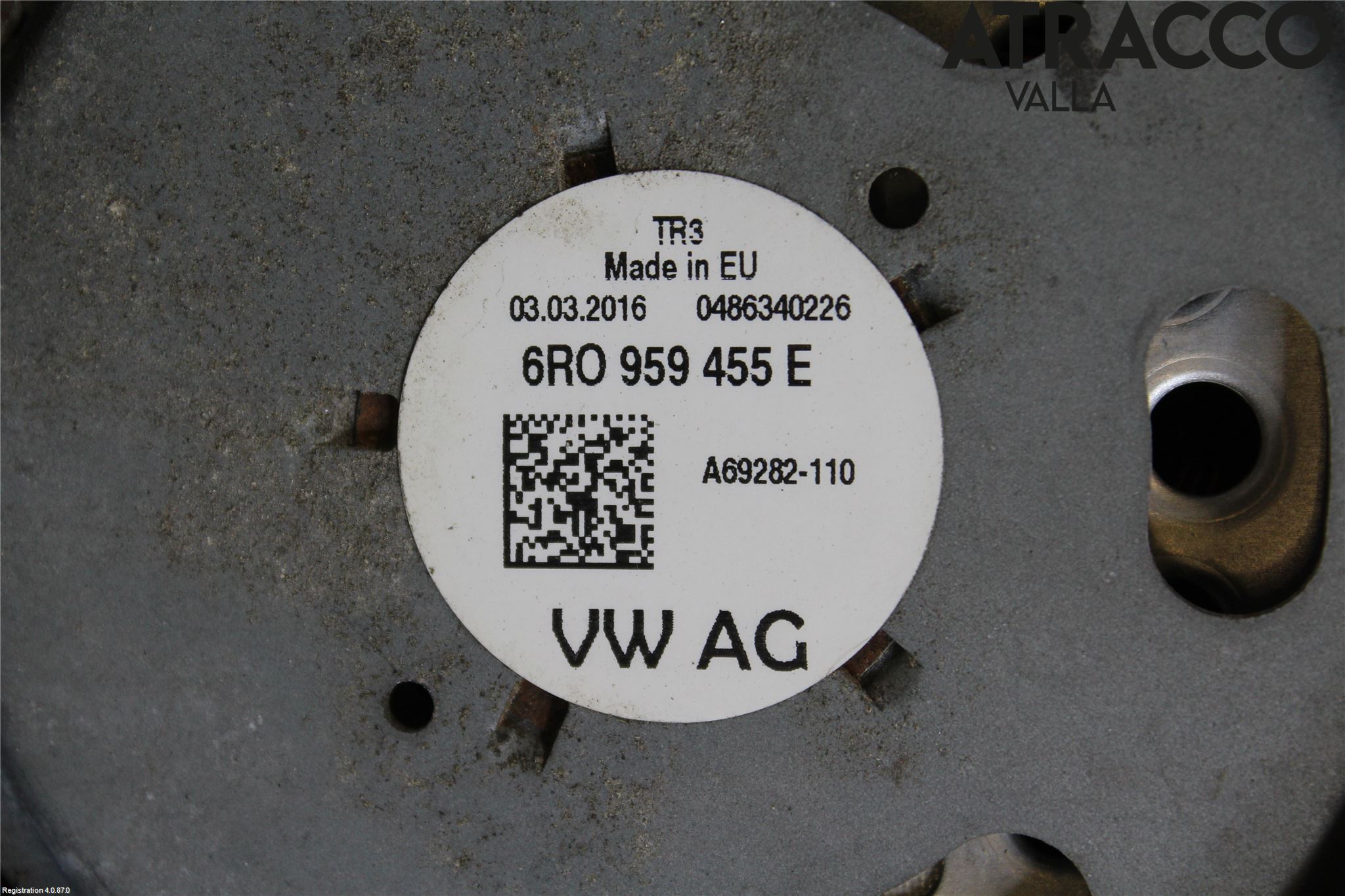 Volkswagen VW POLO 10-17 Kjølevifte Elektrisk