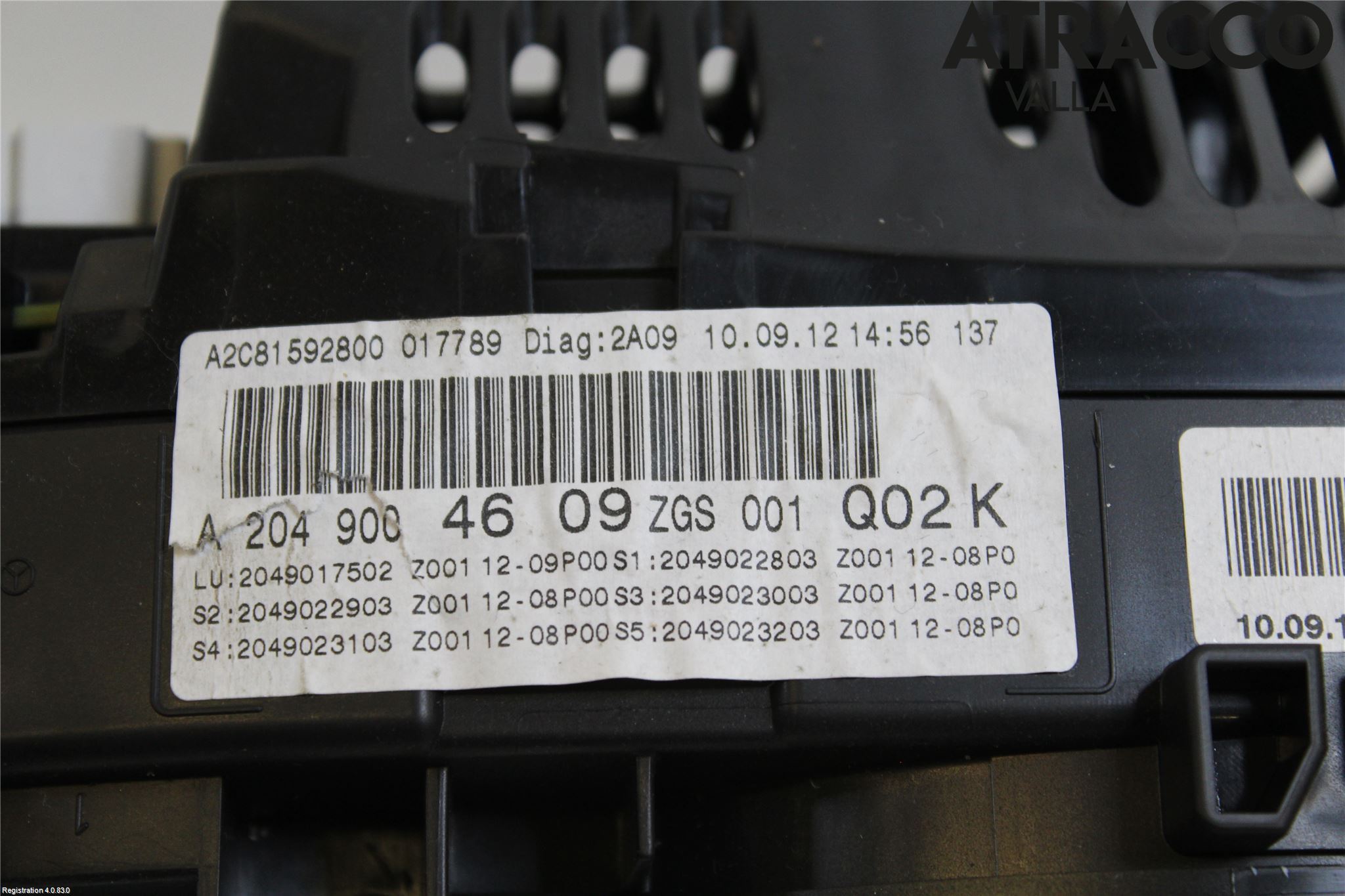Mercedes-Benz MB C-KLASS (W204) 07-15 Instr Kombinert