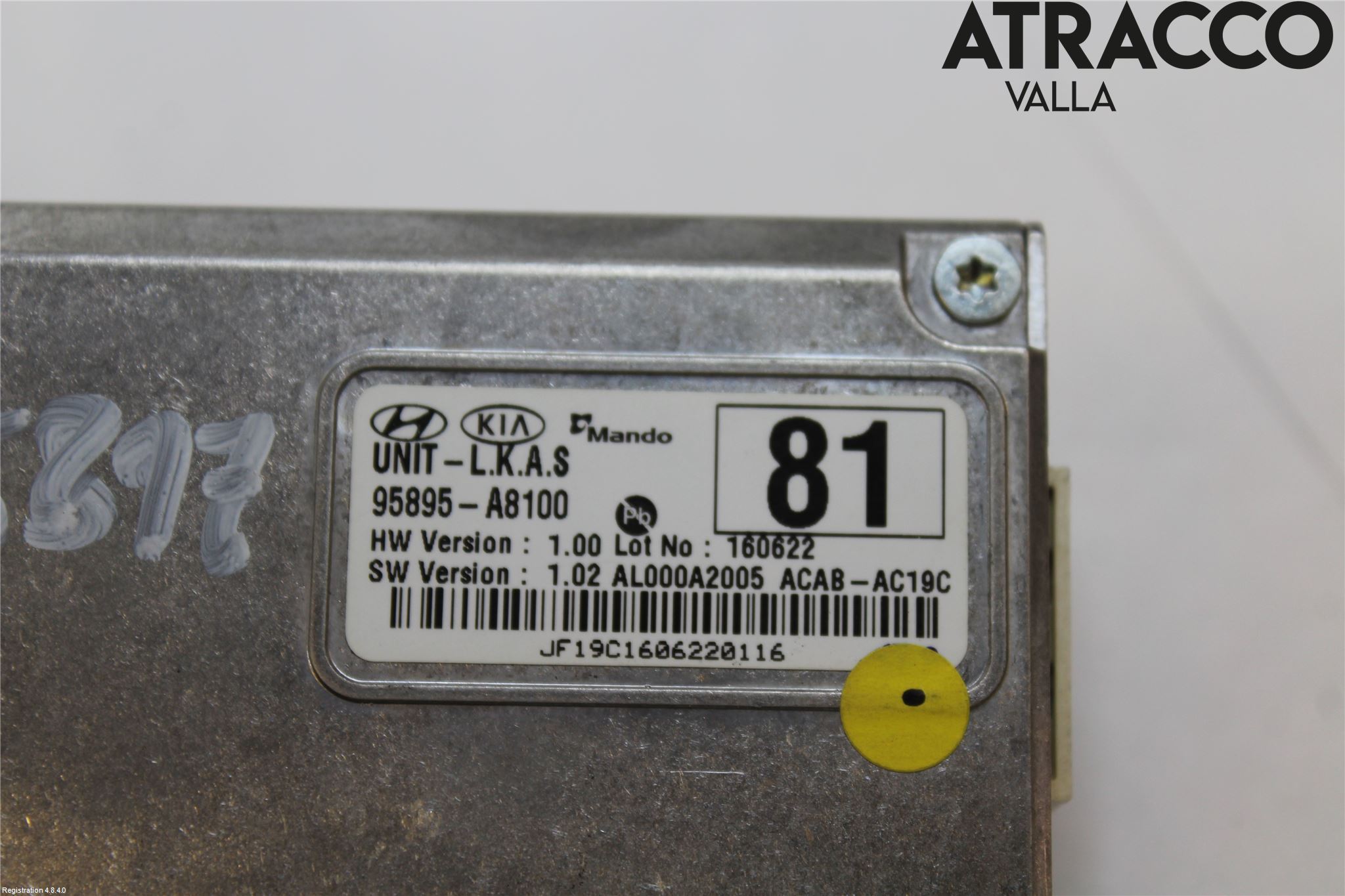 Kia OPTIMA 16-20 Sensor Kollisjonsbeskyttelse