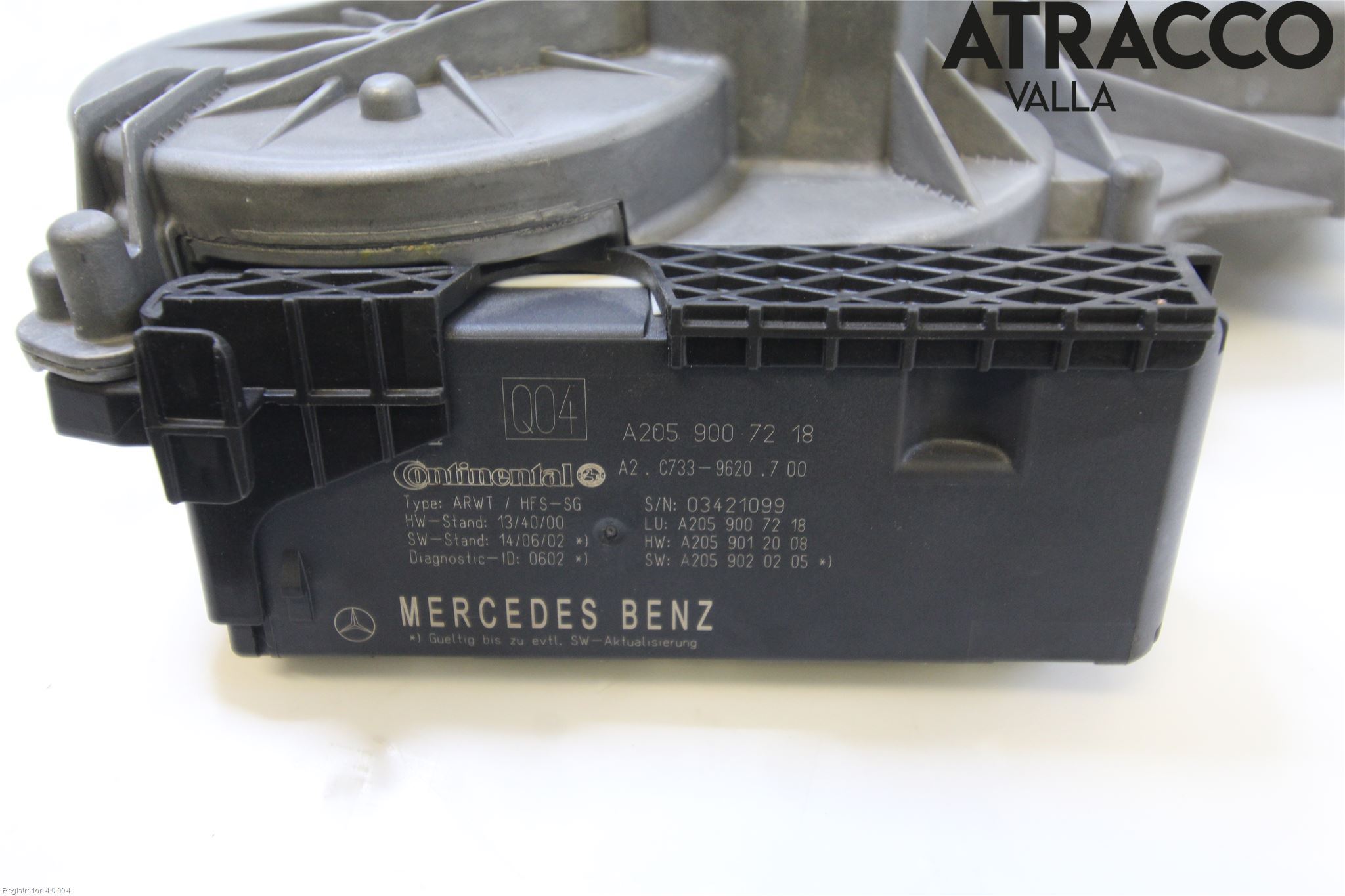 Mercedes-Benz MB C-KLASS (W205) 14-21 Baklukeåpner Automatisk