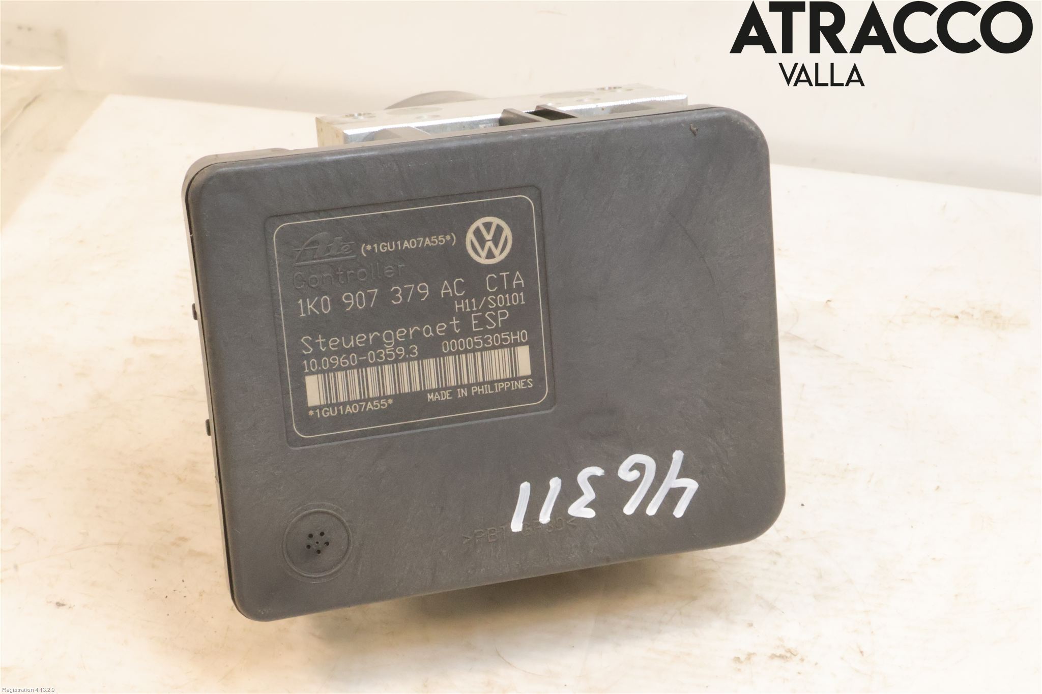 Volkswagen VW GOLF V 04-09 Abs Hydraulikkaggregat