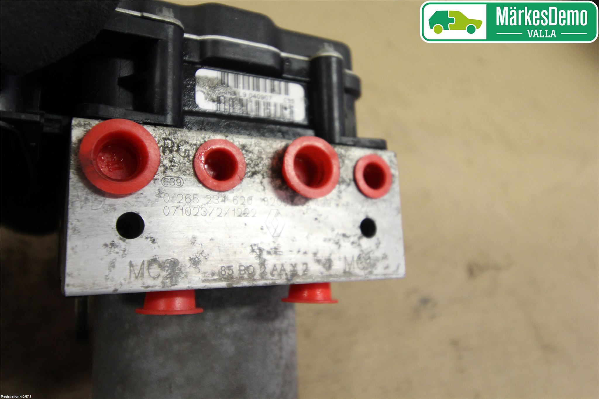 Renault CLIO III  06-09 Abs Hydraulikkaggregat