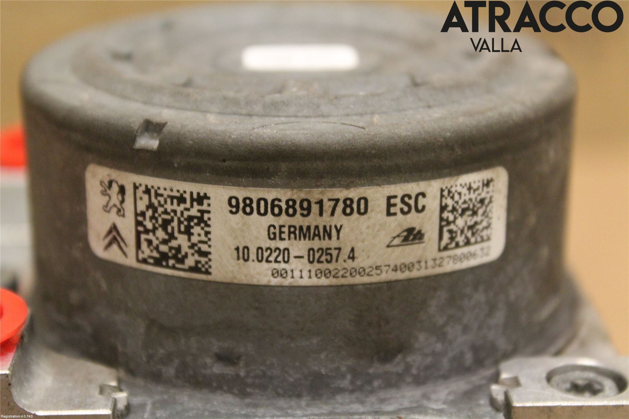 Peugeot 208 12-15 Abs Hydraulikkaggregat