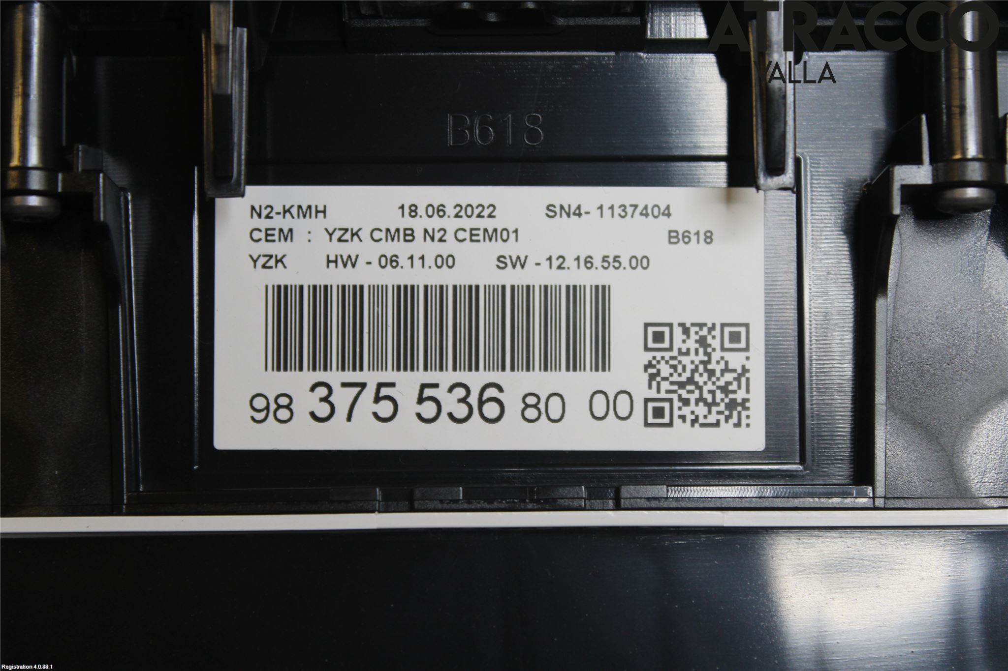 Citroen COTROEN C3 17-24 Instr Kombinert