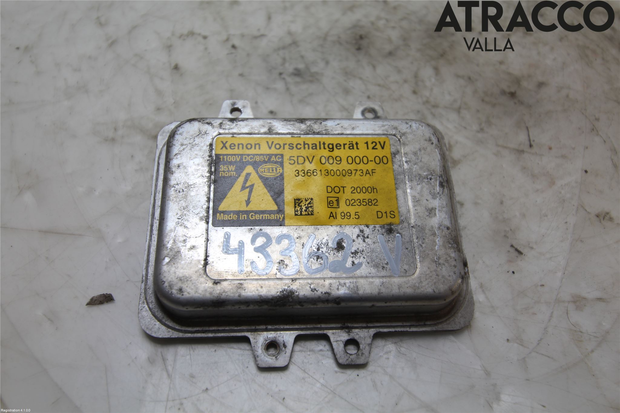 BMW 5 E60/61 Sed/Tou 02-10 Styreenhet Xenon