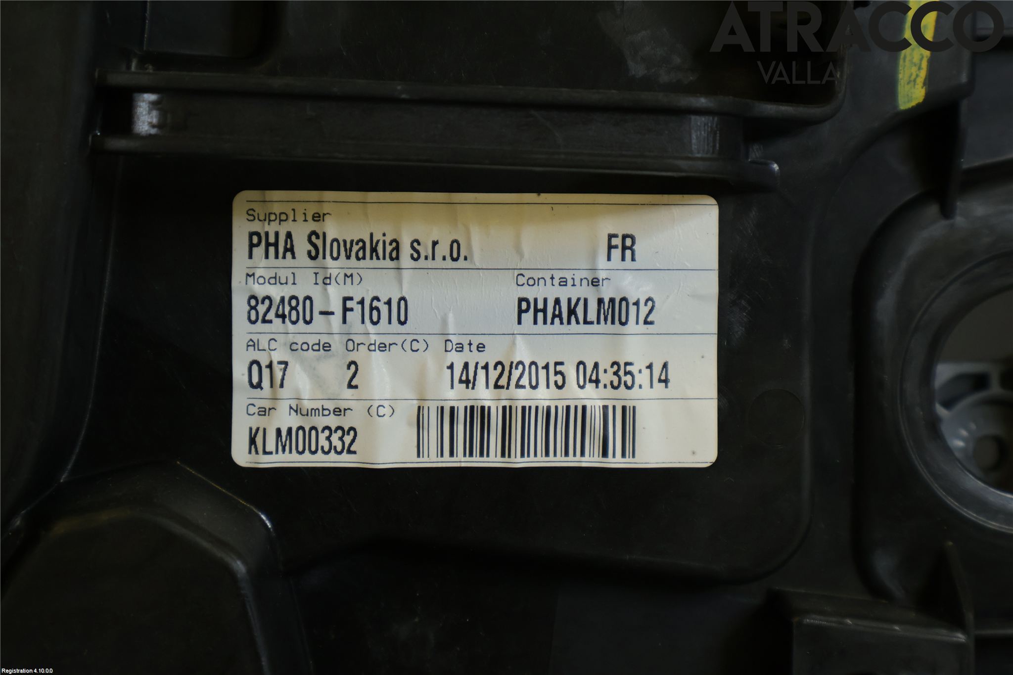 Kia SPORTAGE (QL) 16-21 Vindusheis